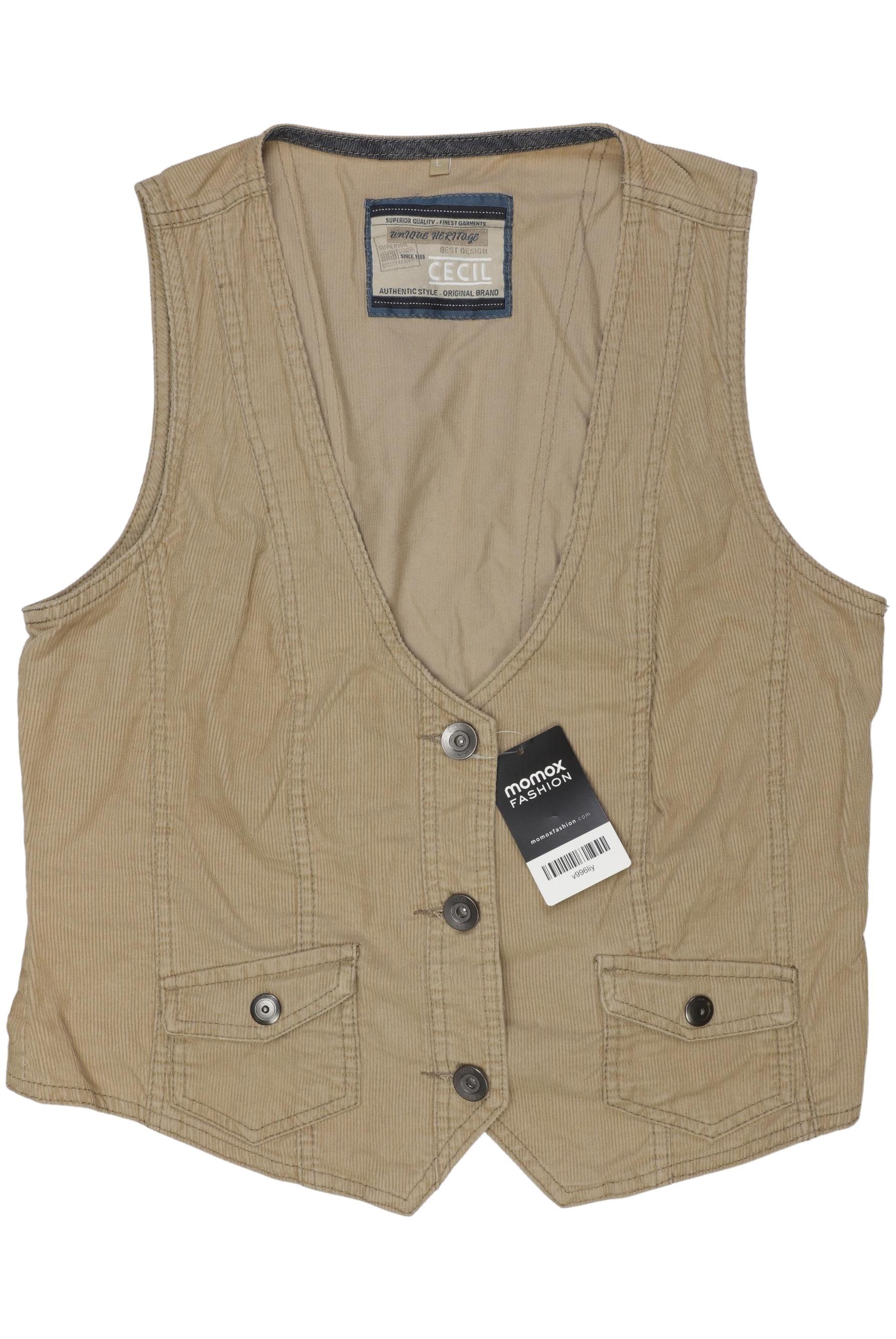 

Cecil Damen Weste, beige, Gr. 42