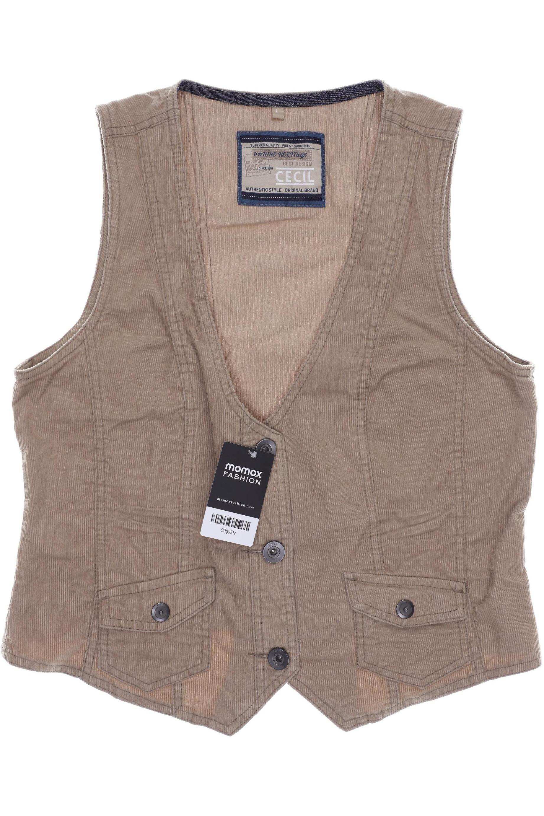 

Cecil Damen Weste, beige, Gr. 42