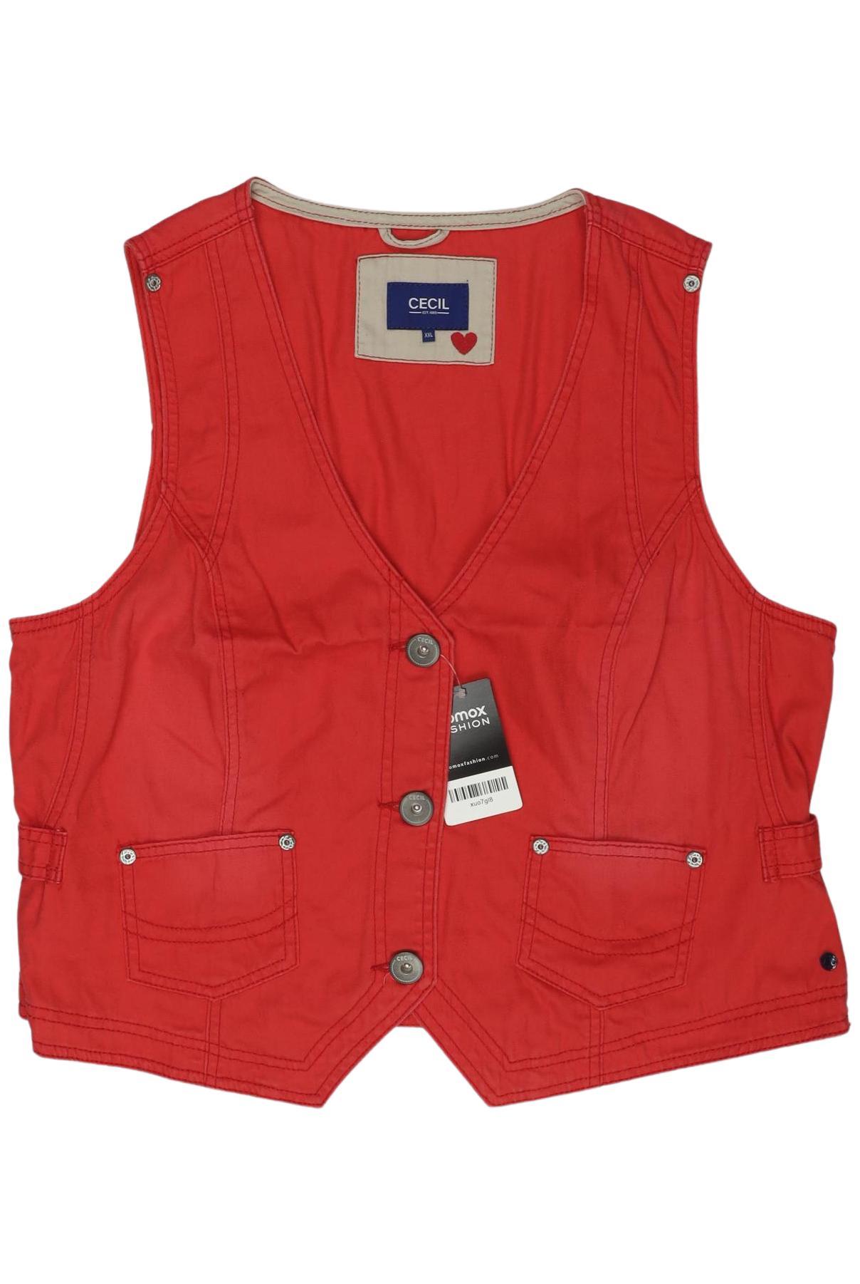 

Cecil Damen Weste, rot, Gr. 46