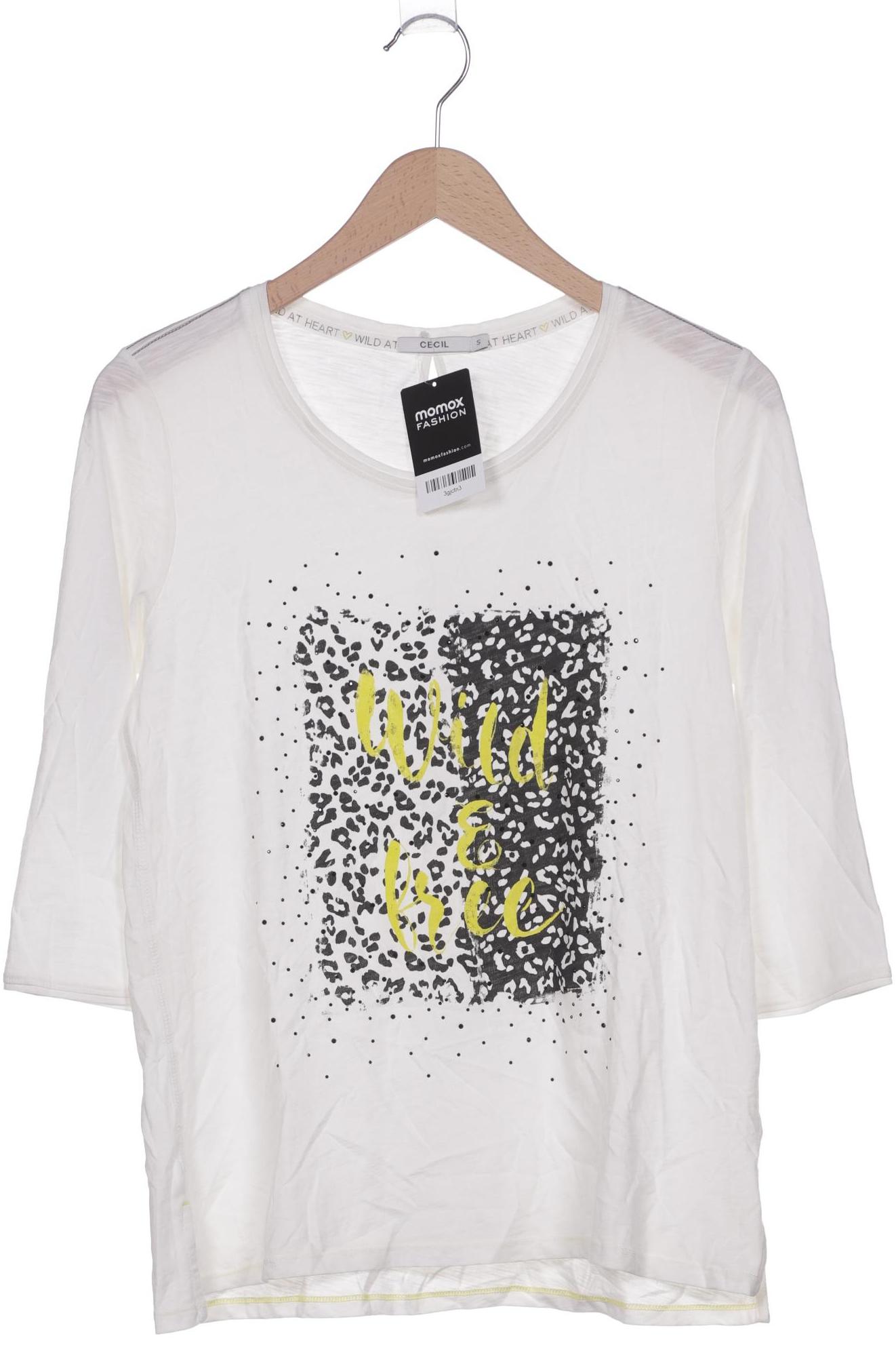 

Cecil Herren Langarmshirt, cremeweiß, Gr. 46
