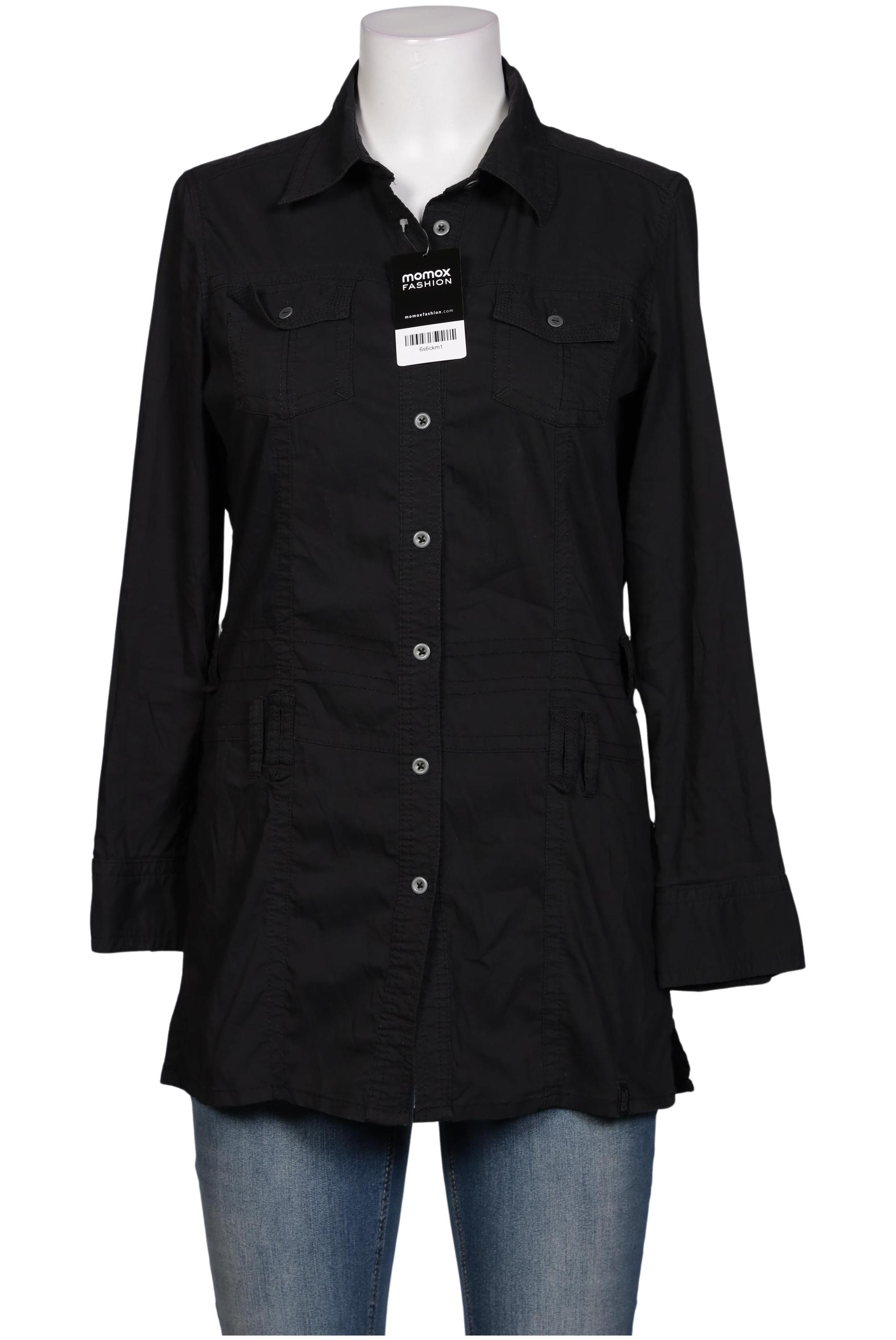 

Cecilie Copenhagen Damen Bluse, schwarz, Gr. 38