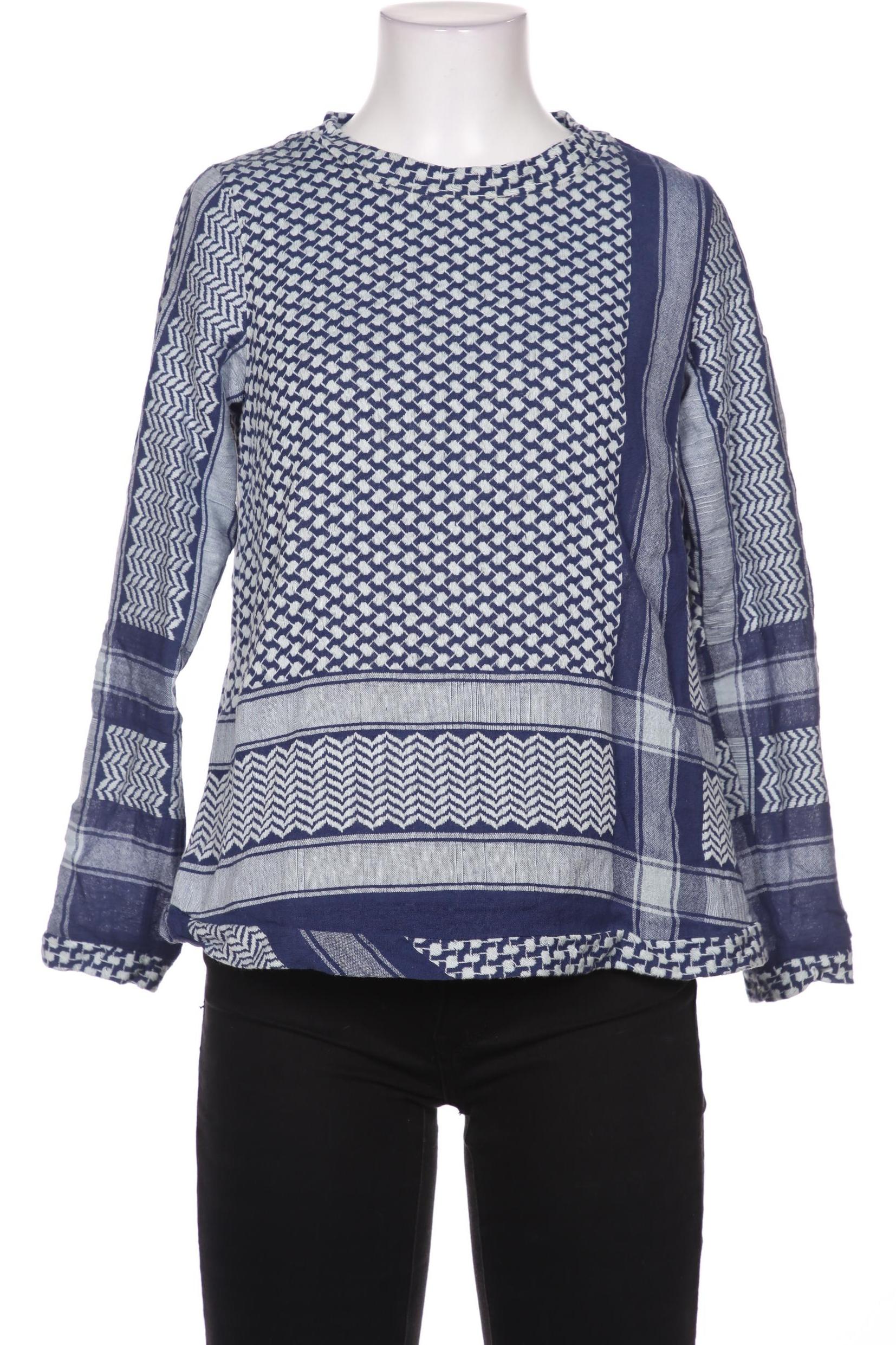 

Cecilie Copenhagen Damen Bluse, blau, Gr. 34