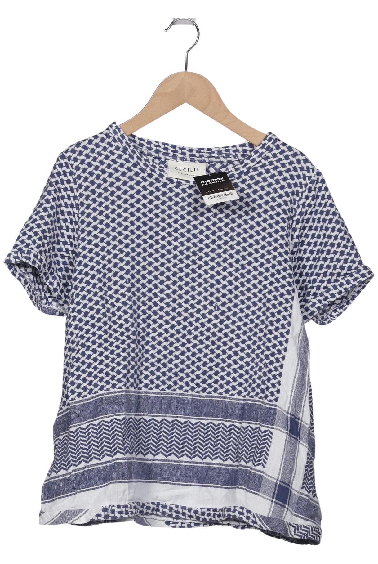 

Cecilie Copenhagen Damen T-Shirt, marineblau, Gr. 38