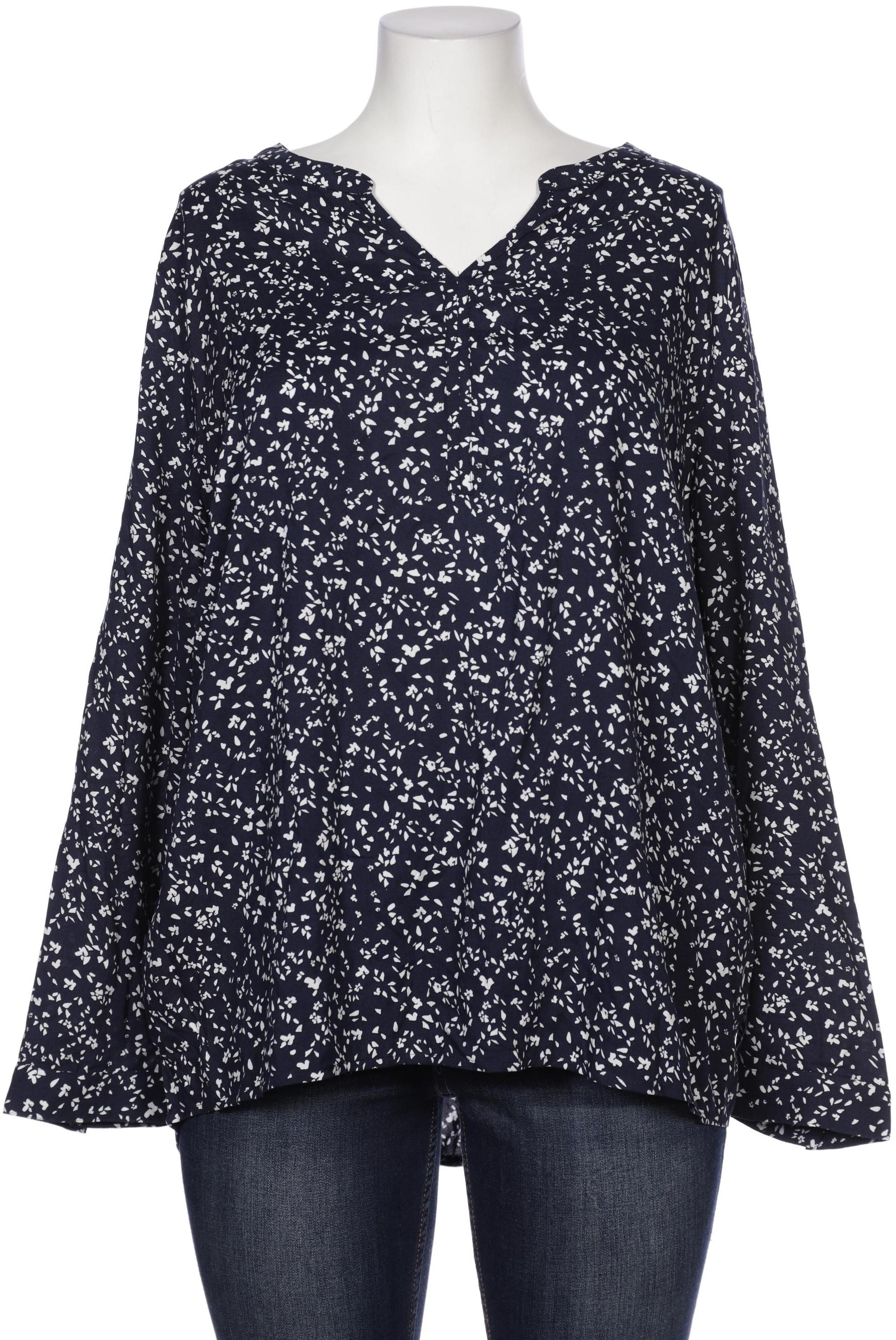 

Cecilie Copenhagen Damen Bluse, marineblau, Gr. 46