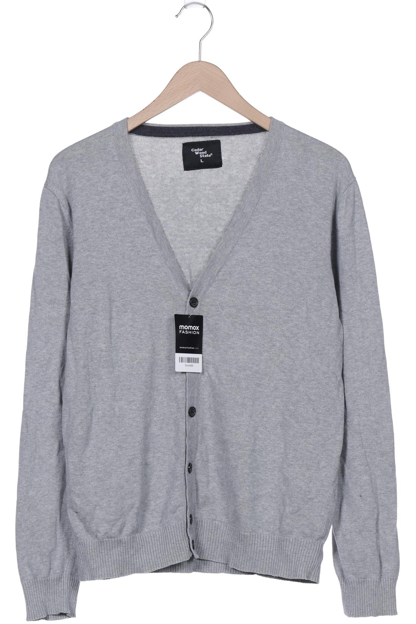 

Cedar Wood State Herren Strickjacke, grau, Gr. 52
