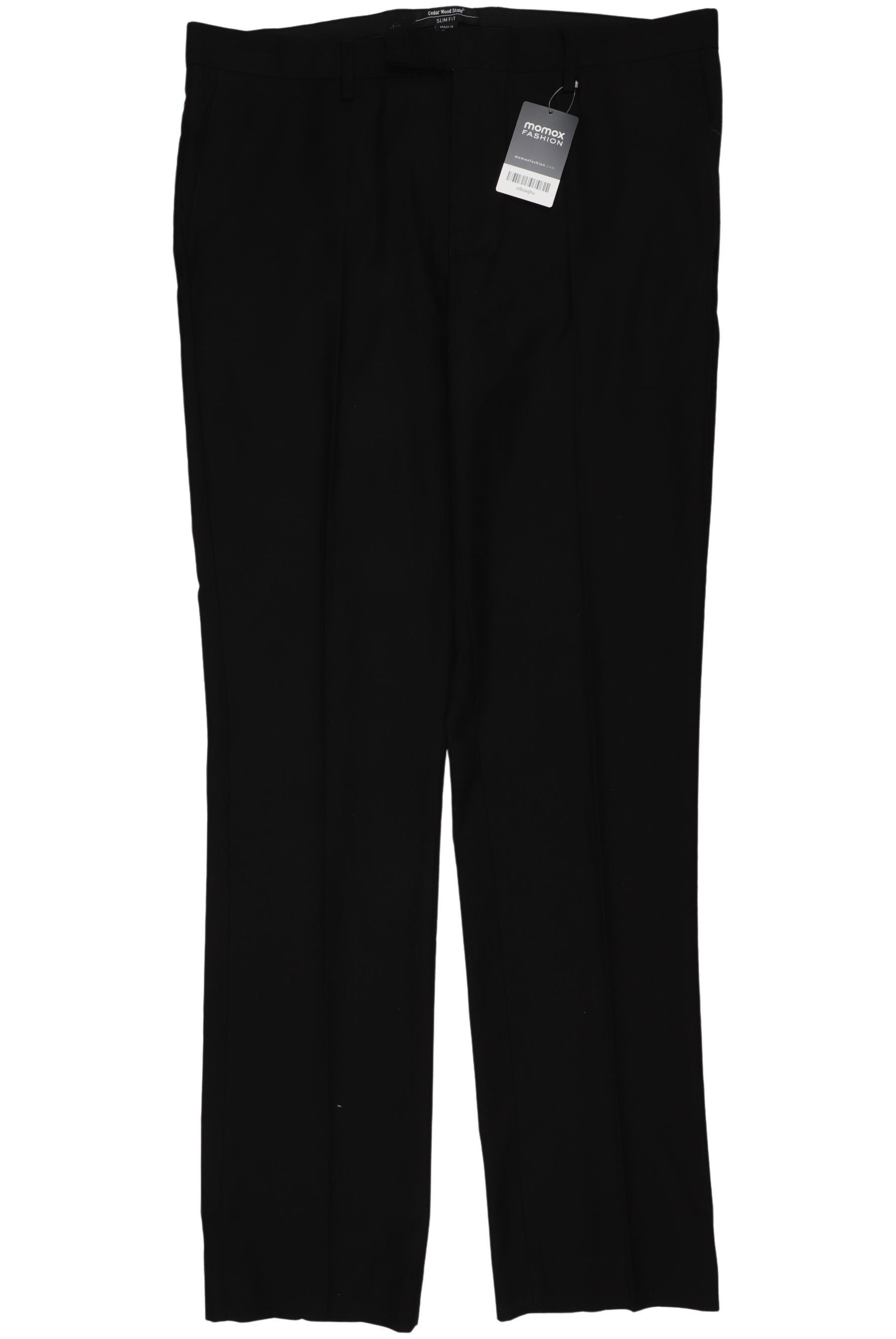 Thumbnail - Cedar Wood State Herren Stoffhose, schwarz, Gr. 46