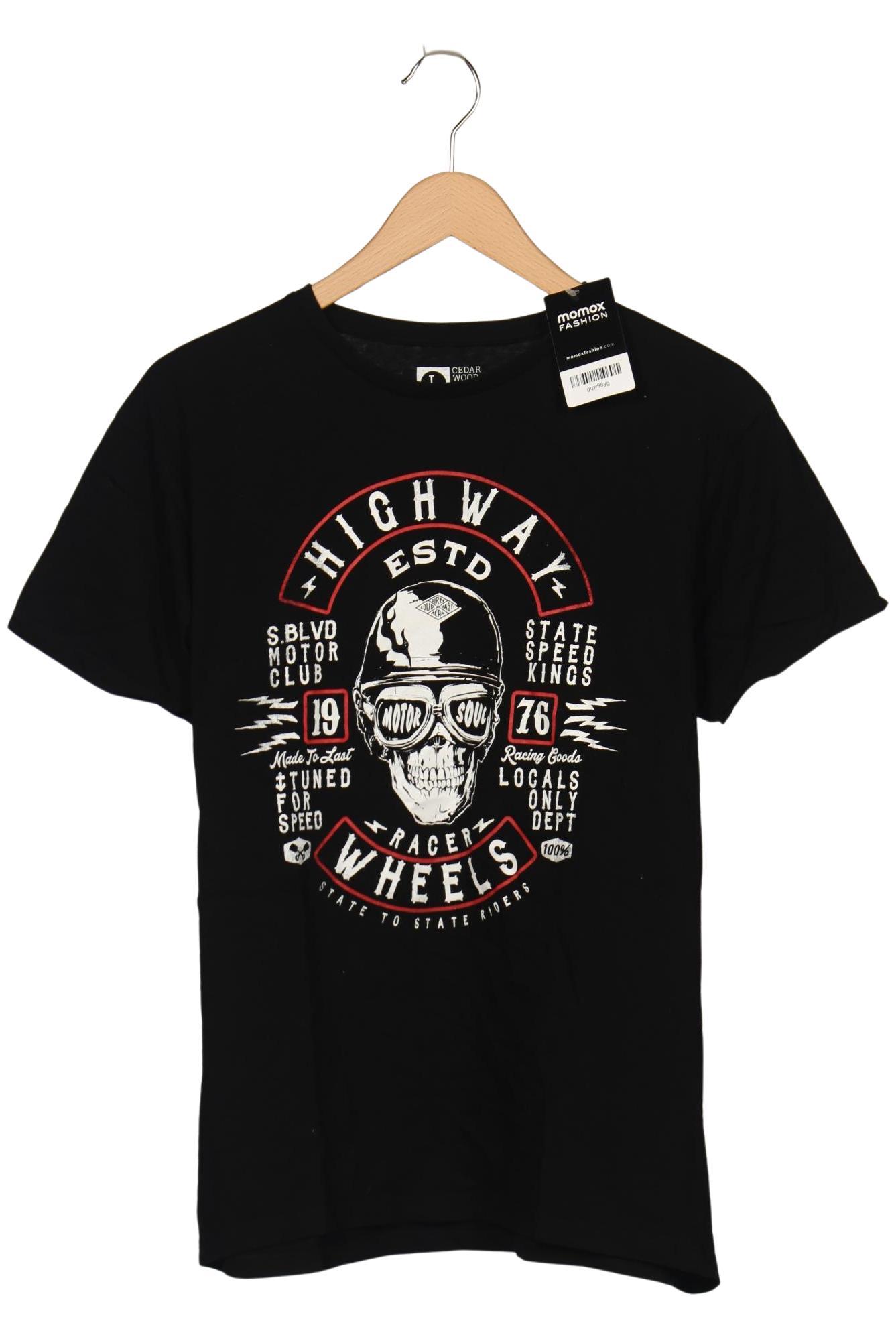 

Cedar Wood State Herren T-Shirt, schwarz, Gr. 52