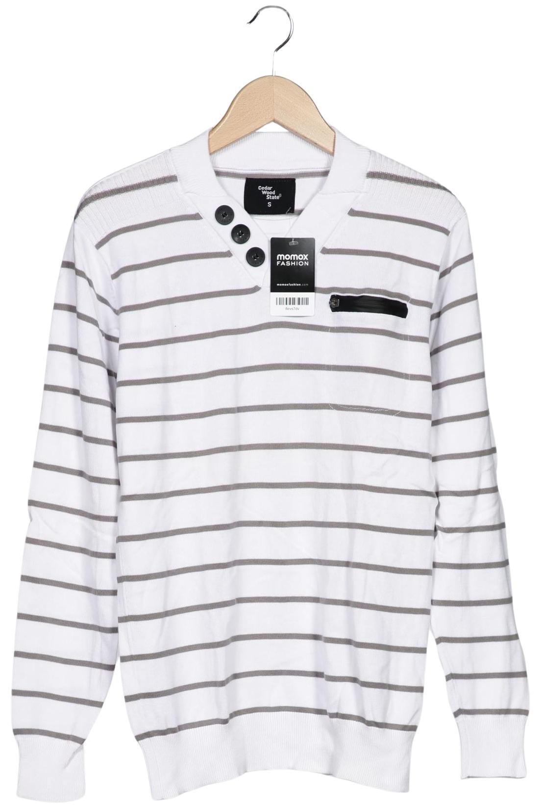 Thumbnail - Cedar Wood State Herren Pullover, weiß, Gr. 46