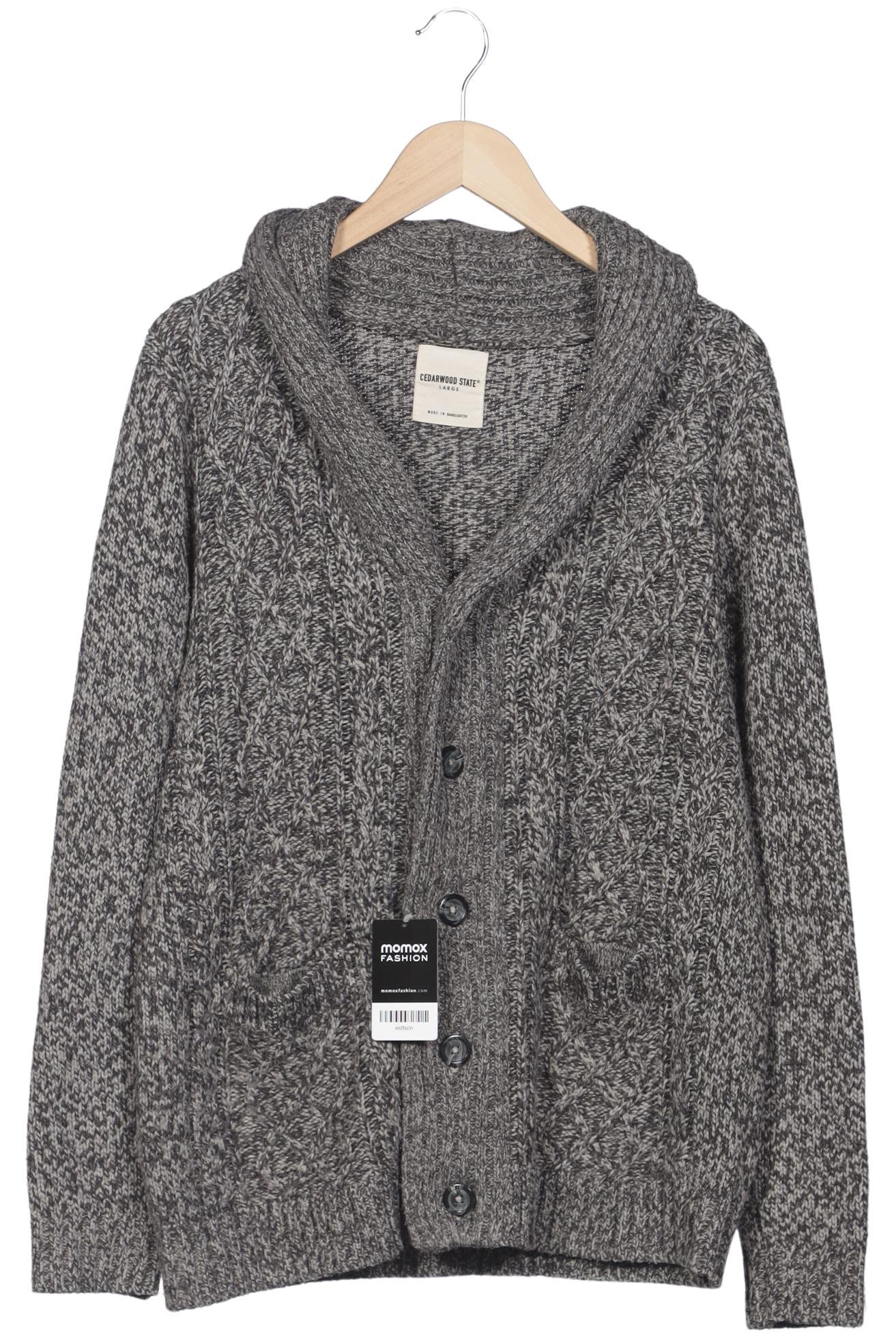 

Cedar Wood State Herren Strickjacke, grau, Gr. 52