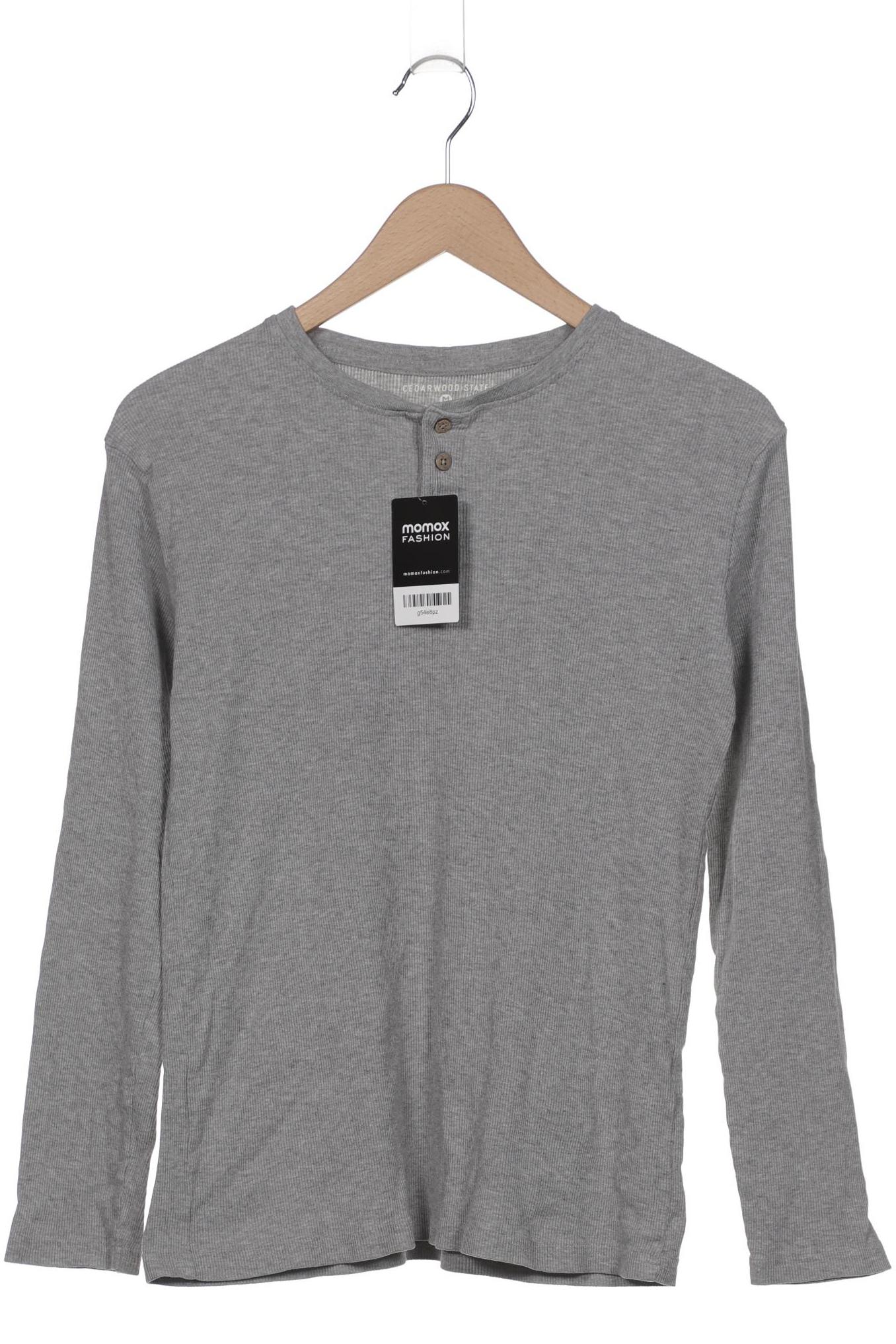

Cedar Wood State Herren Langarmshirt, grau, Gr. 48