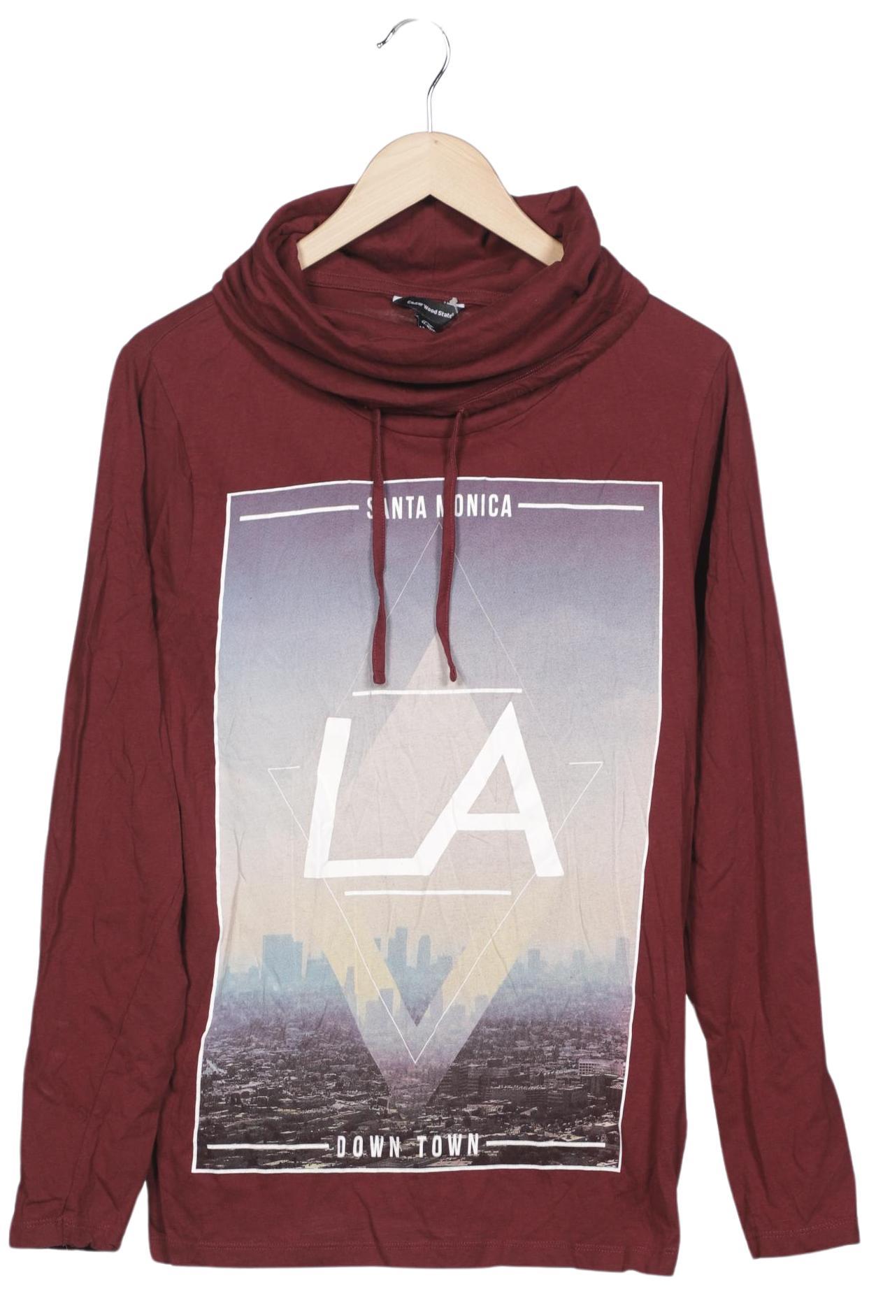 Thumbnail - Cedar Wood State Herren Langarmshirt, rot, Gr. 48