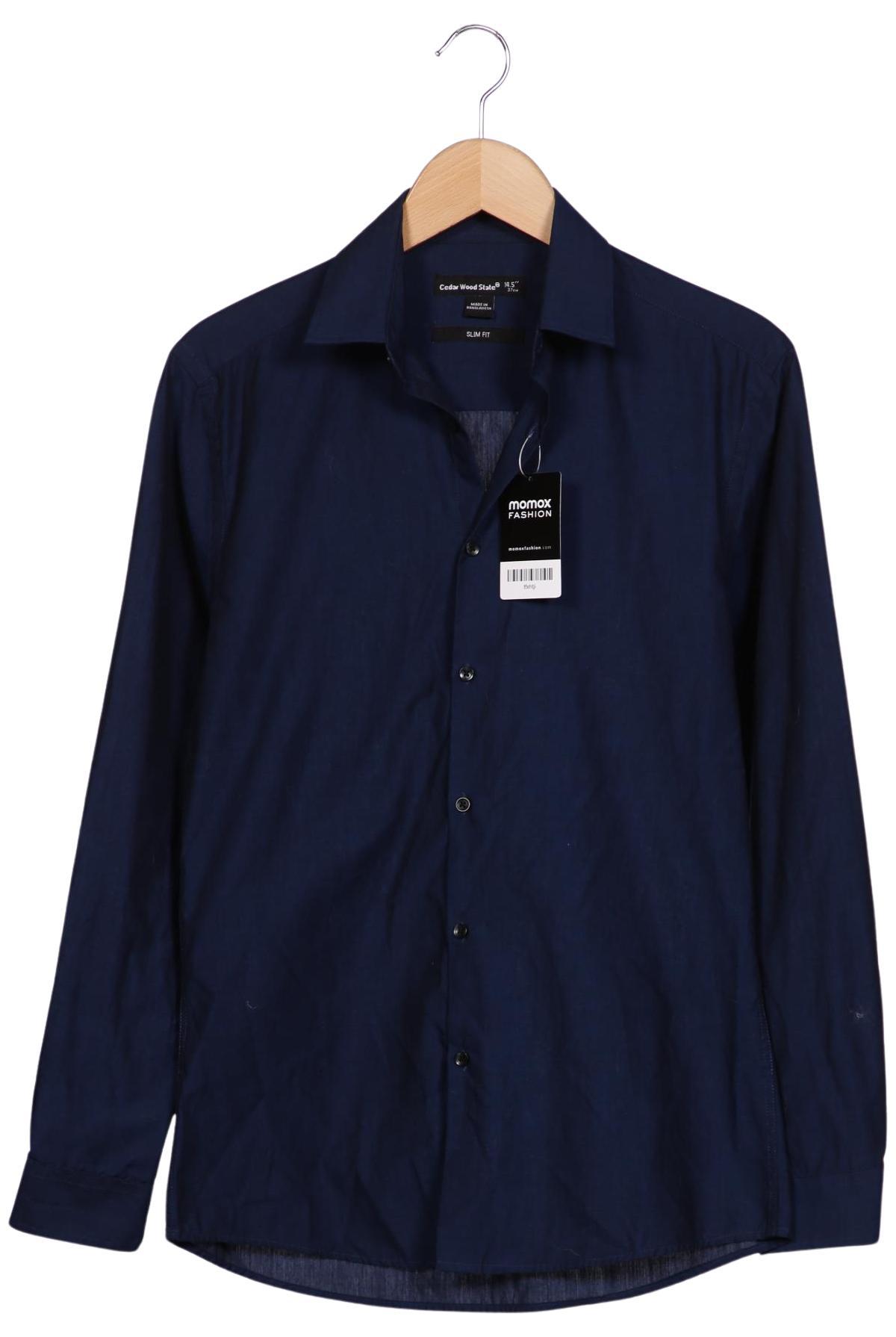 Thumbnail - Cedar Wood State Herren Hemd, marineblau, Gr. 44