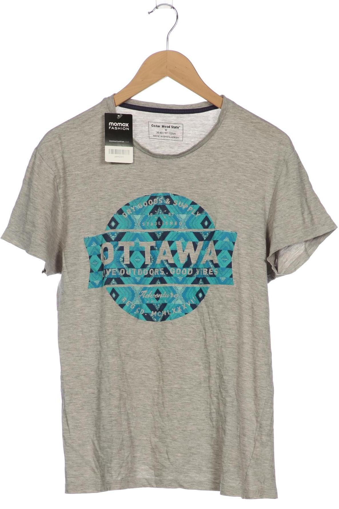 

Cedar Wood State Herren T-Shirt, grau, Gr. 48