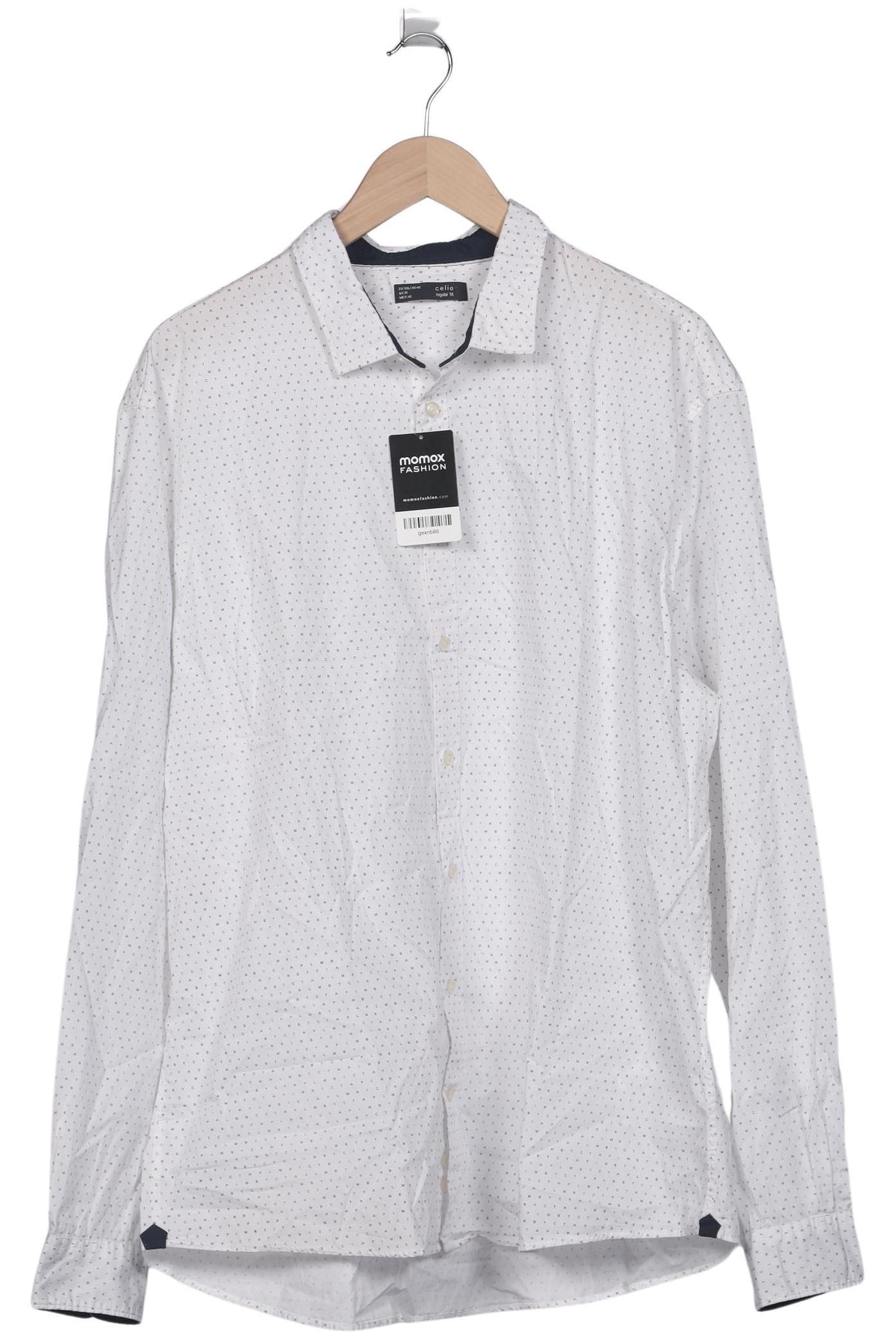 

Celio Herren Hemd, weiß, Gr. 56