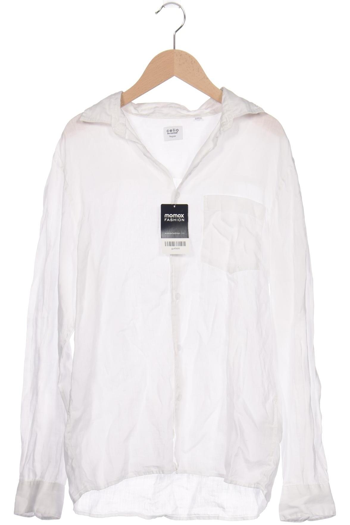 

Celio Herren Hemd, weiß, Gr. 46
