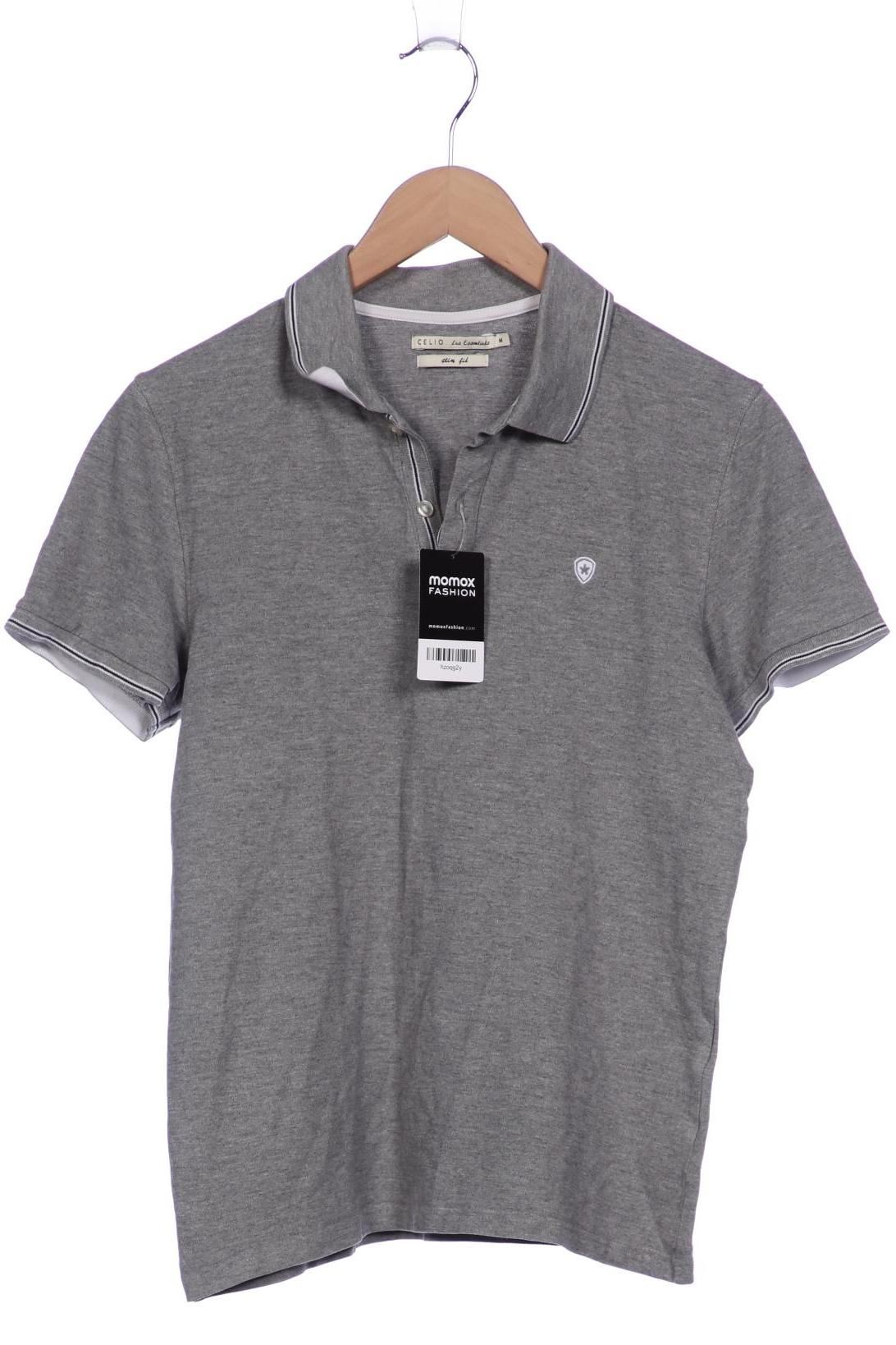 Thumbnail - Celio Herren Poloshirt, grau, Gr. 48