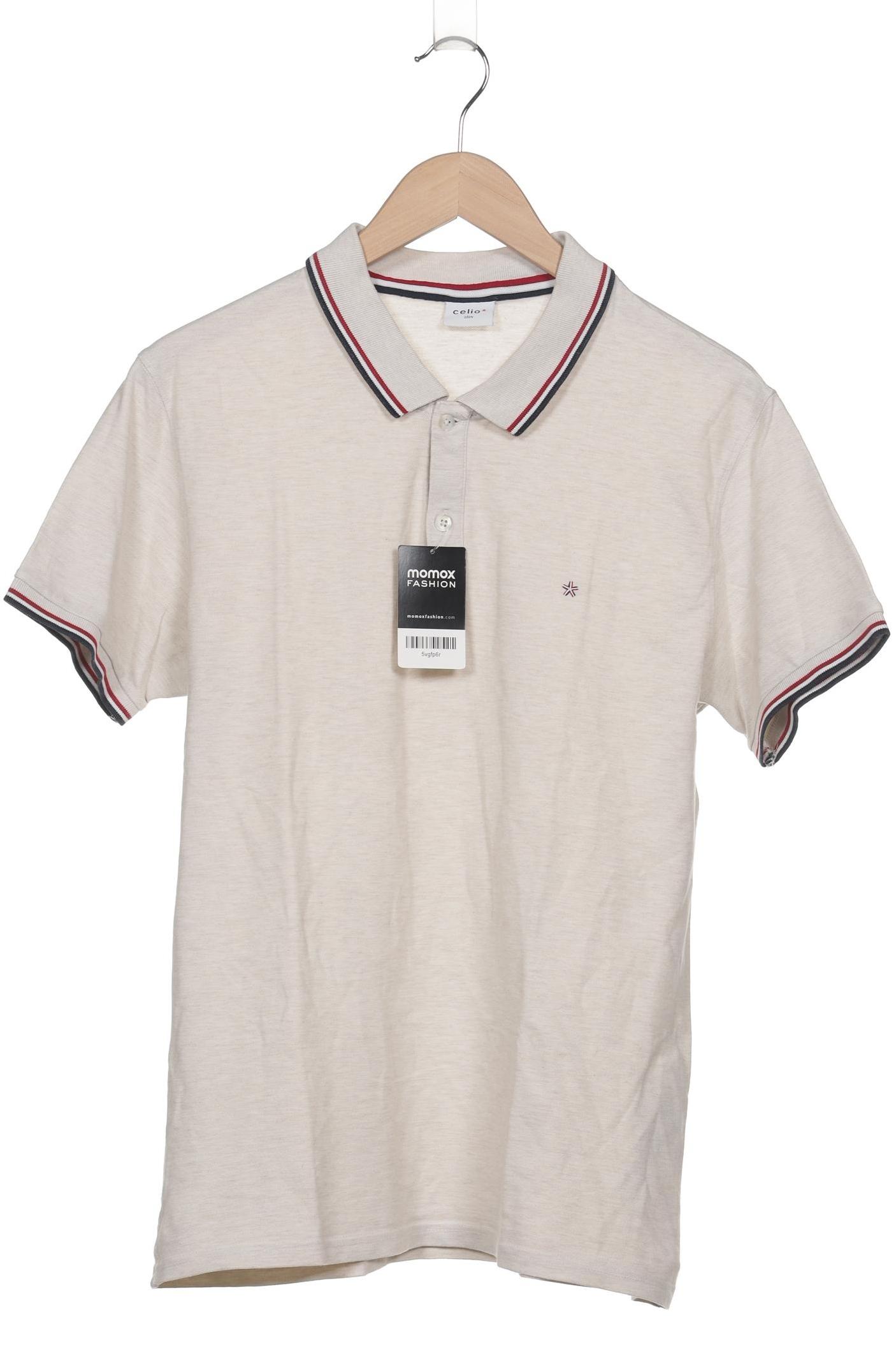 

Celio Herren Poloshirt, beige, Gr. 52