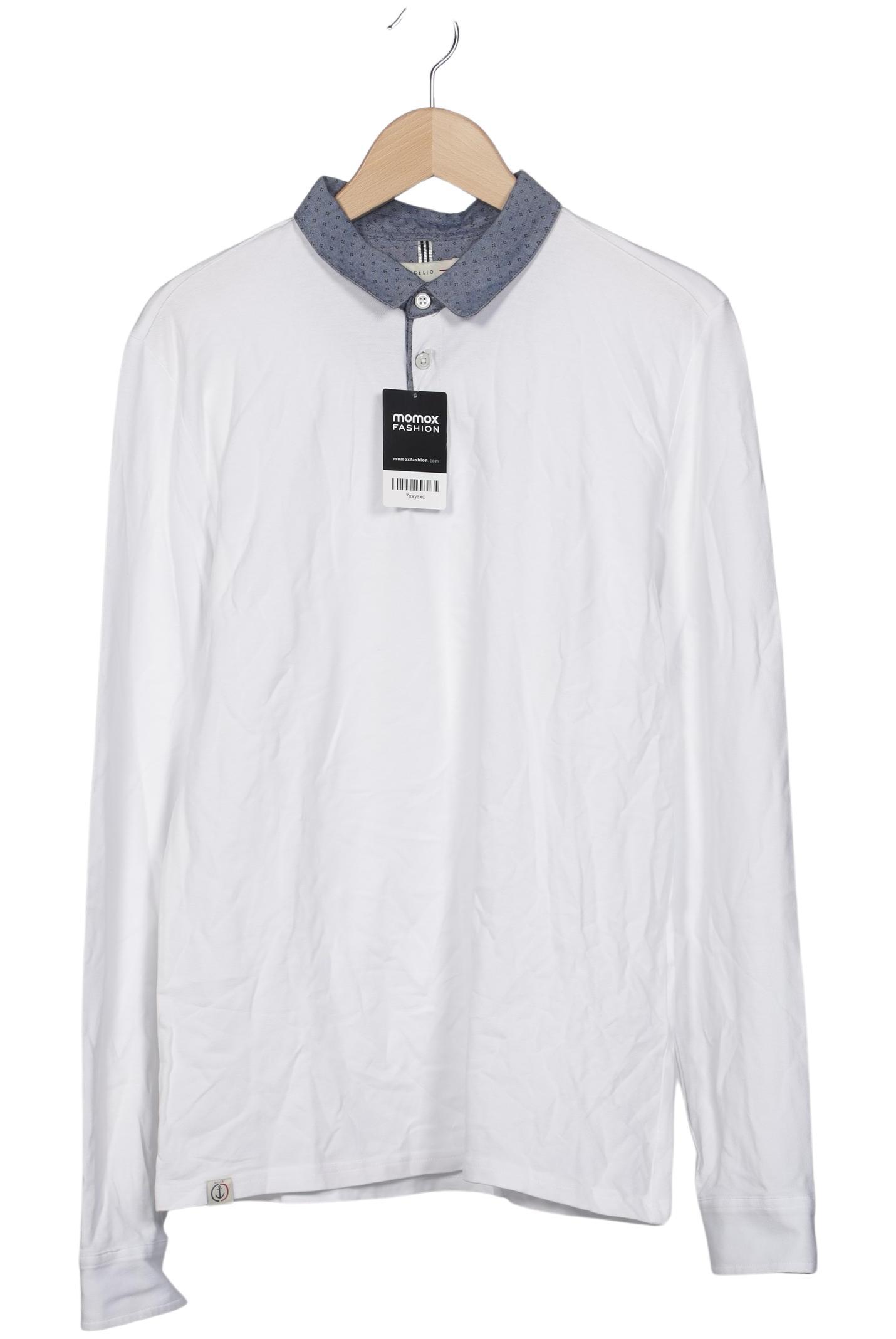 

Celio Herren Poloshirt, weiß, Gr. 52