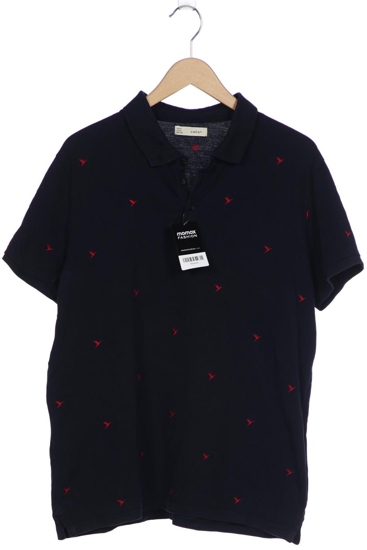 

Celio Herren Poloshirt, marineblau