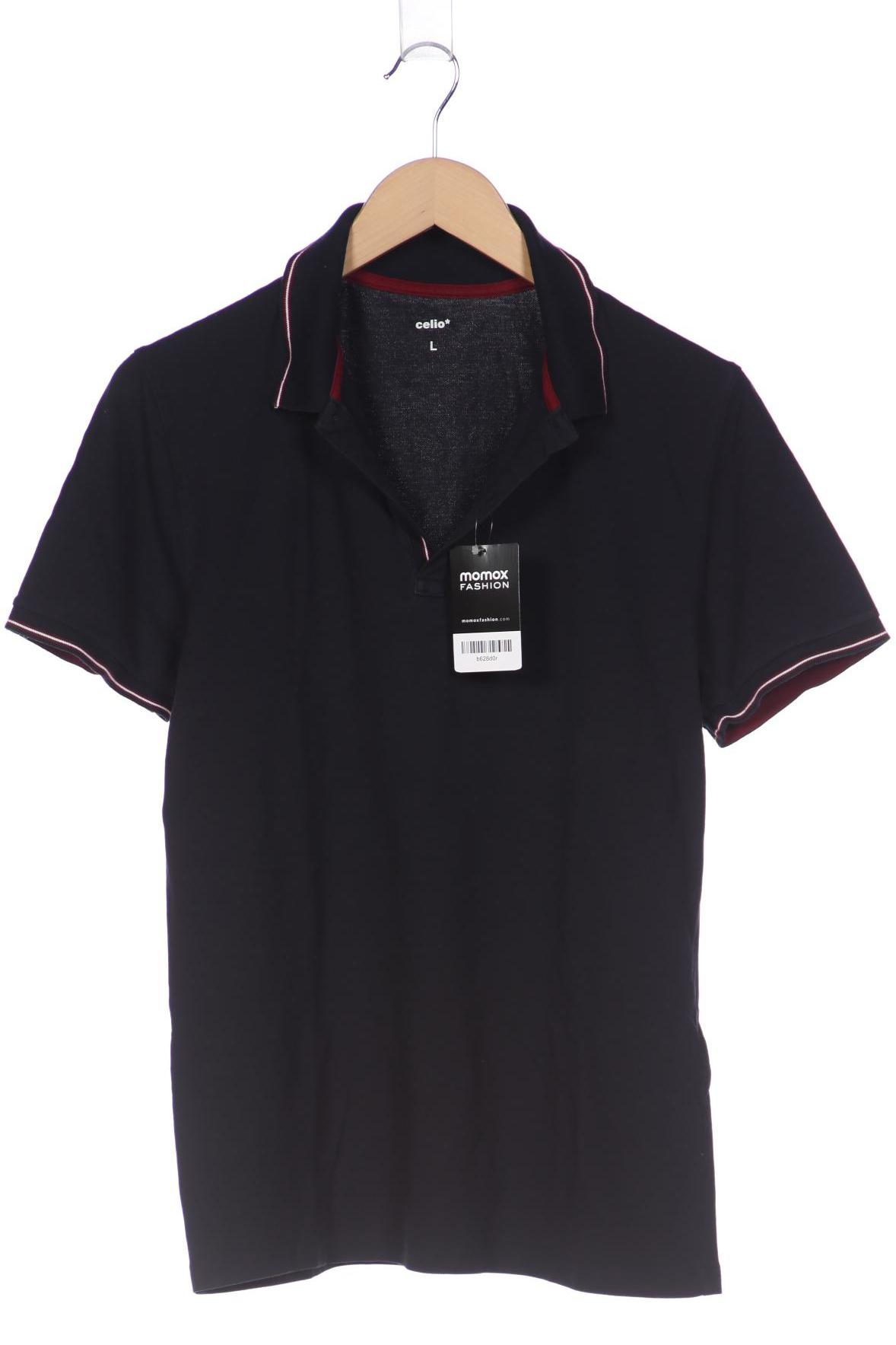 

Celio Herren Poloshirt, marineblau