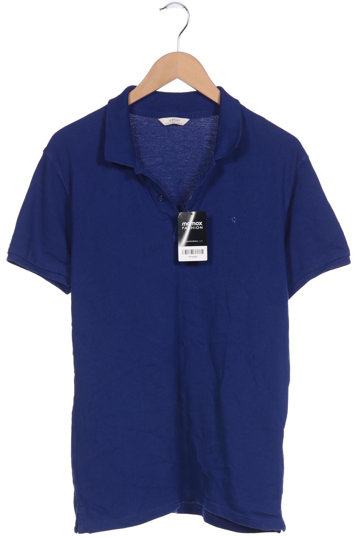 

Celio Herren Poloshirt, blau, Gr. 48