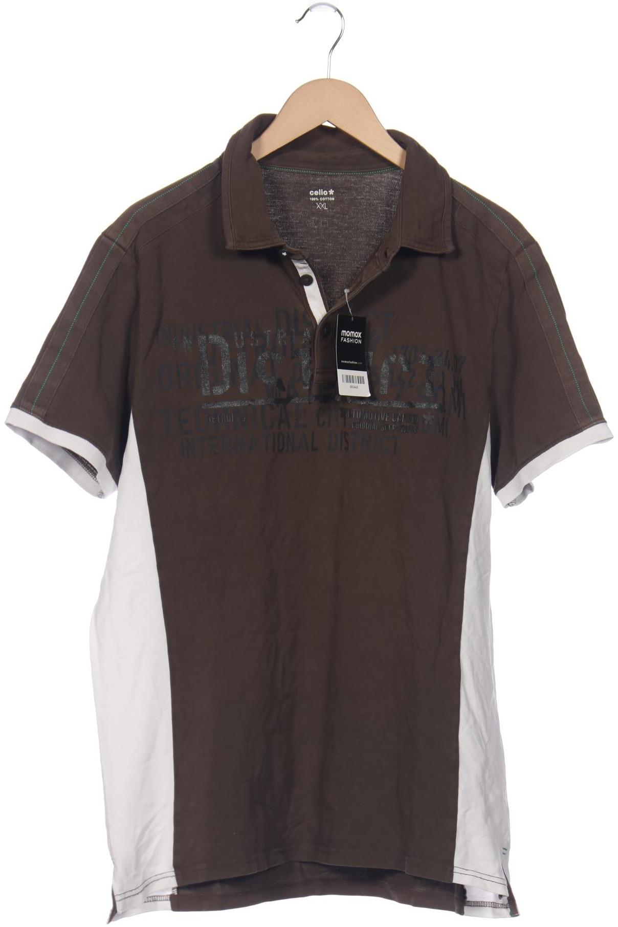 

Celio Herren Poloshirt, braun