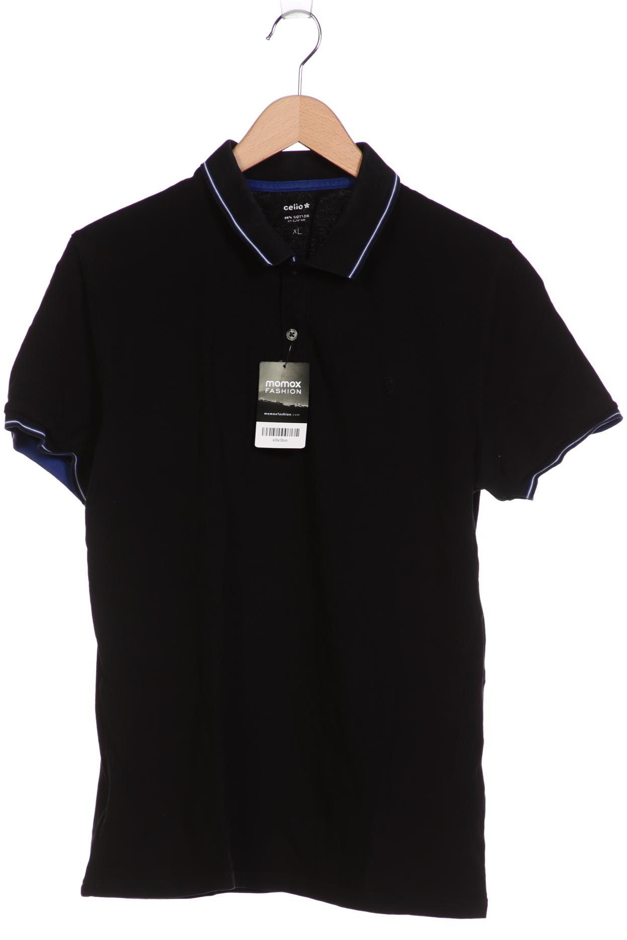 

Celio Herren Poloshirt, schwarz, Gr. 54