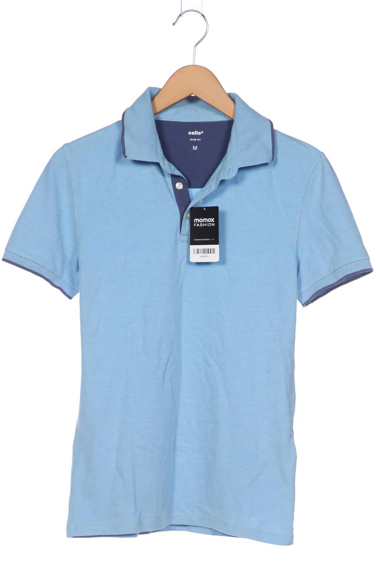 

Celio Herren Poloshirt, hellblau, Gr. 48