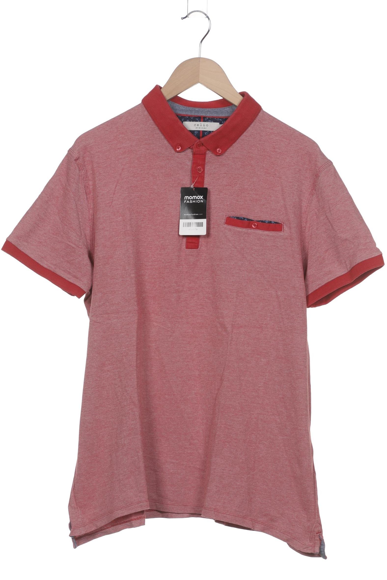 

Celio Herren Poloshirt, rot, Gr. 56