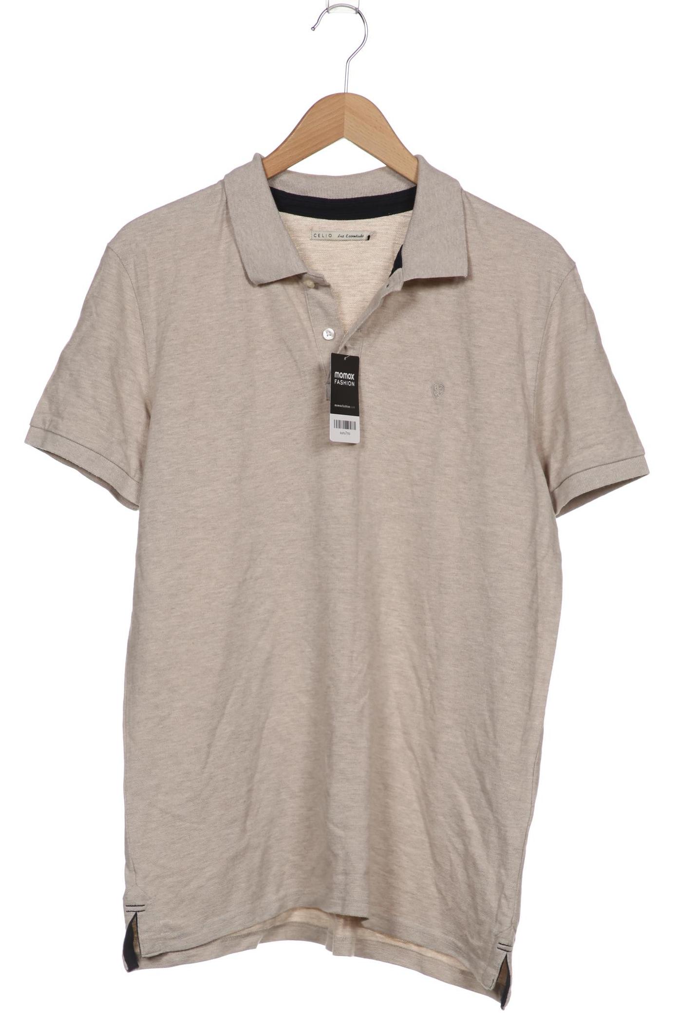 

Celio Herren Poloshirt, beige, Gr. 52