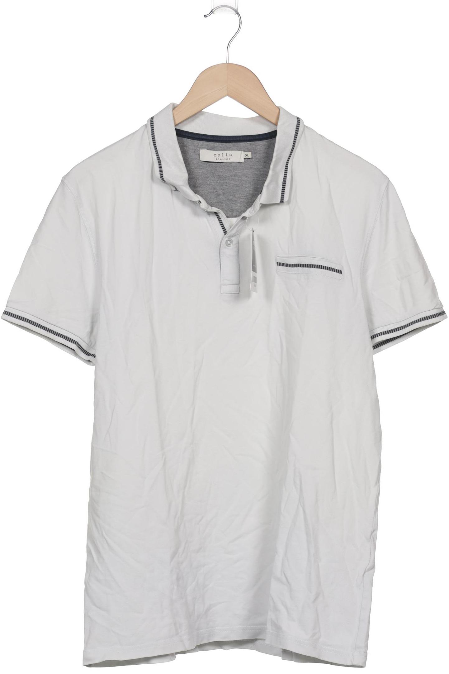 

Celio Herren Poloshirt, weiß, Gr. 54