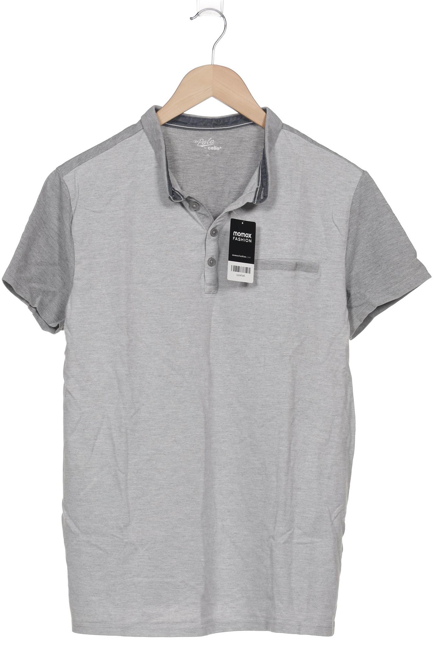 

Celio Herren Poloshirt, grau, Gr. 54