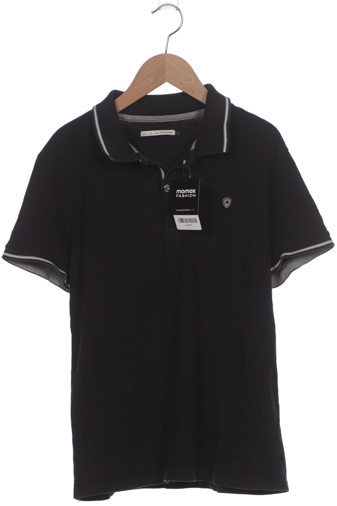 

Celio Herren Poloshirt, schwarz, Gr. 52