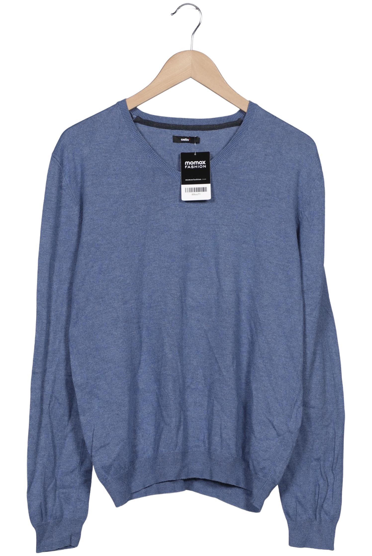 Thumbnail - Celio Herren Pullover, blau, Gr. 52