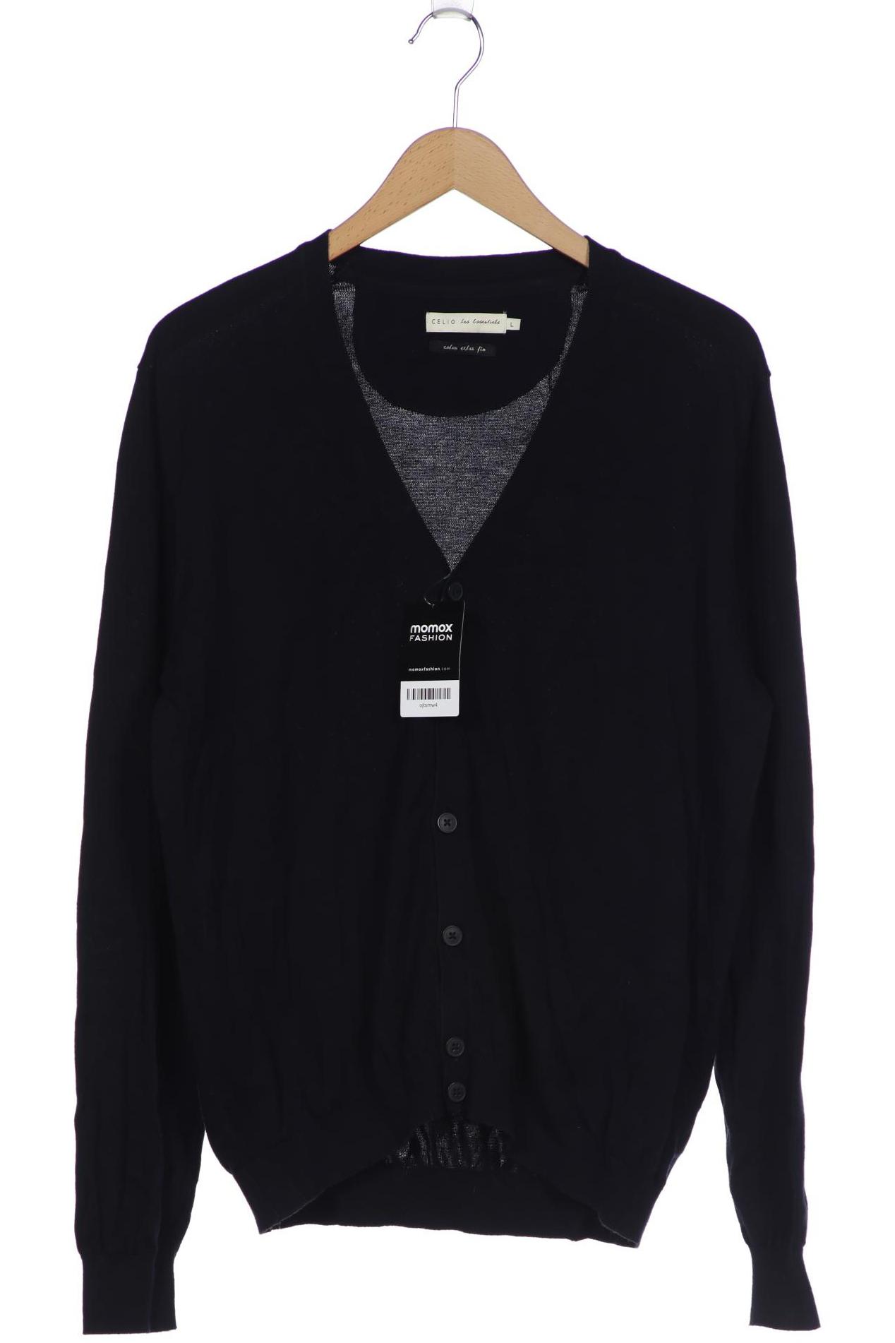 

Celio Herren Strickjacke, marineblau