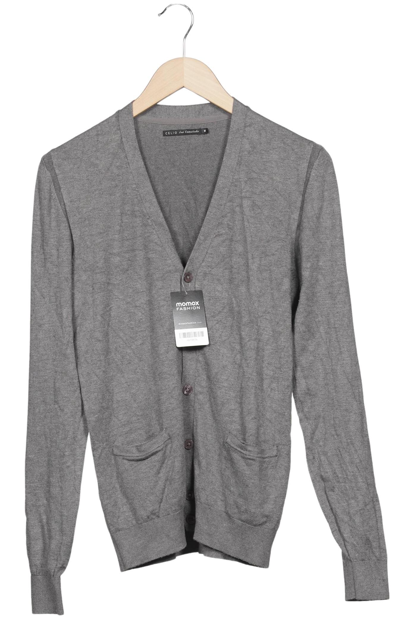

Celio Herren Strickjacke, grau, Gr. 48