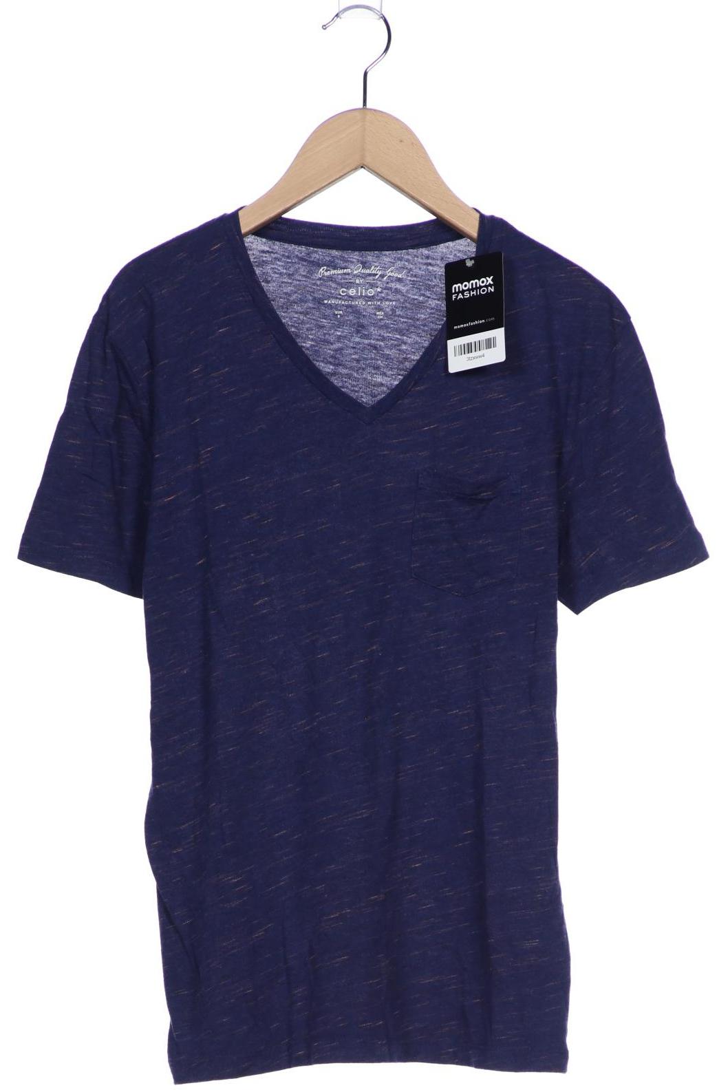 

Celio Herren T-Shirt, marineblau, Gr. 46
