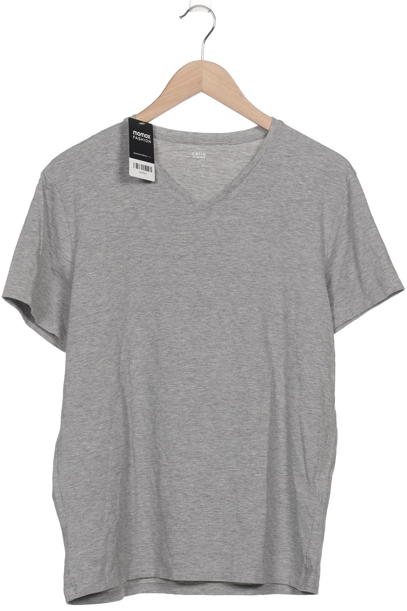 Thumbnail - Celio Herren T-Shirt, grau, Gr. 52