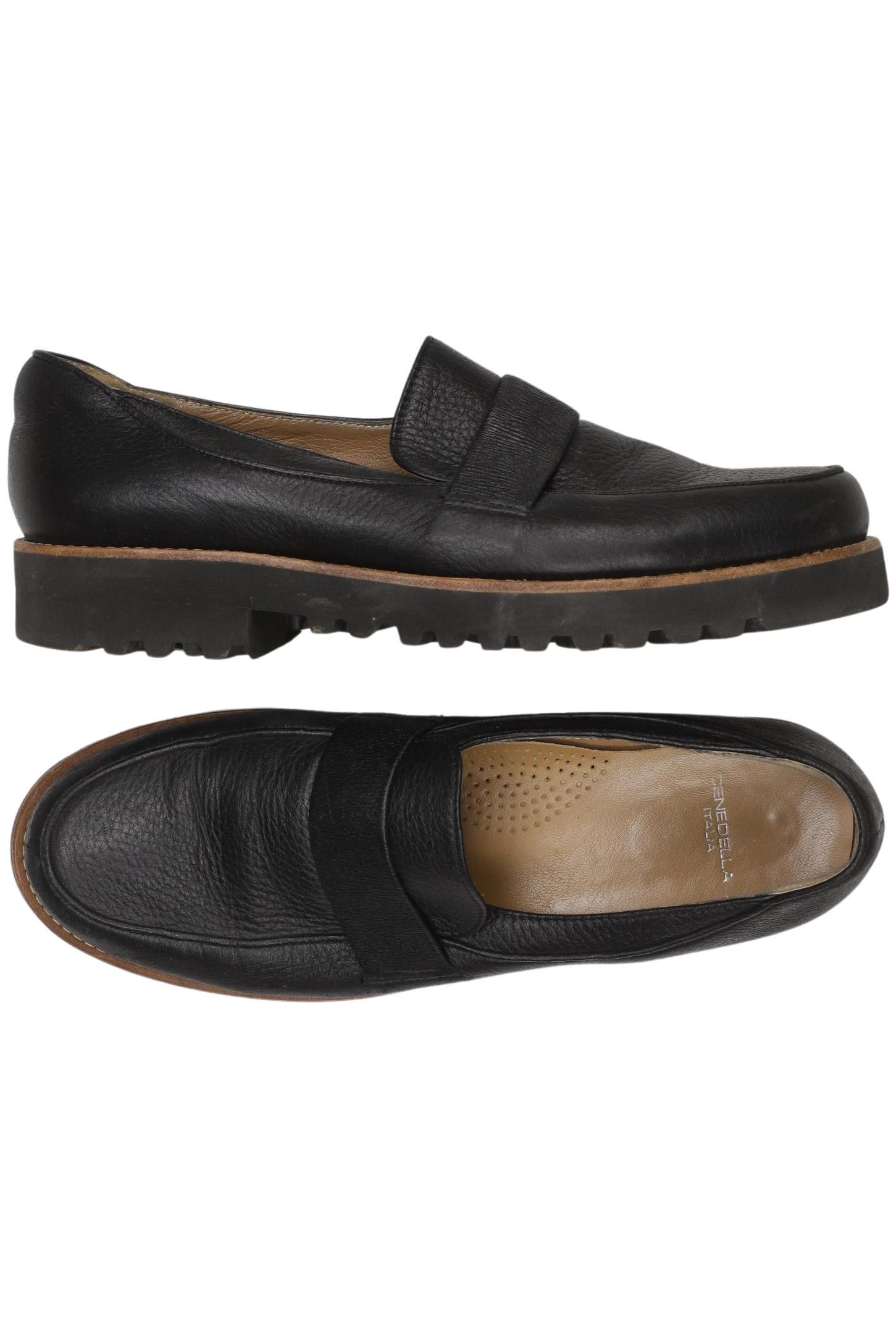 

Cenedella Damen Halbschuh, schwarz, Gr. 39