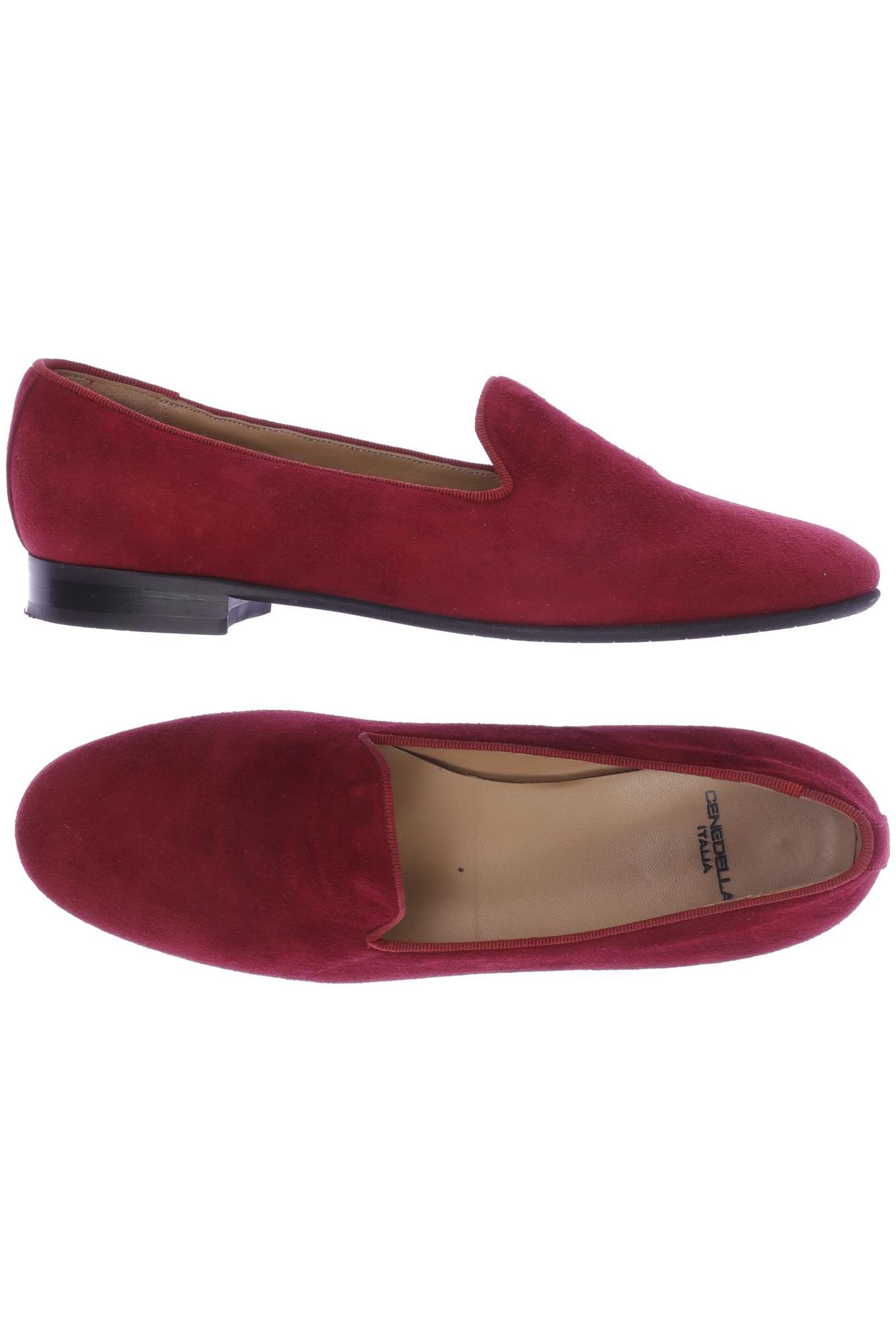 

Cenedella Damen Halbschuh, rot, Gr. 36