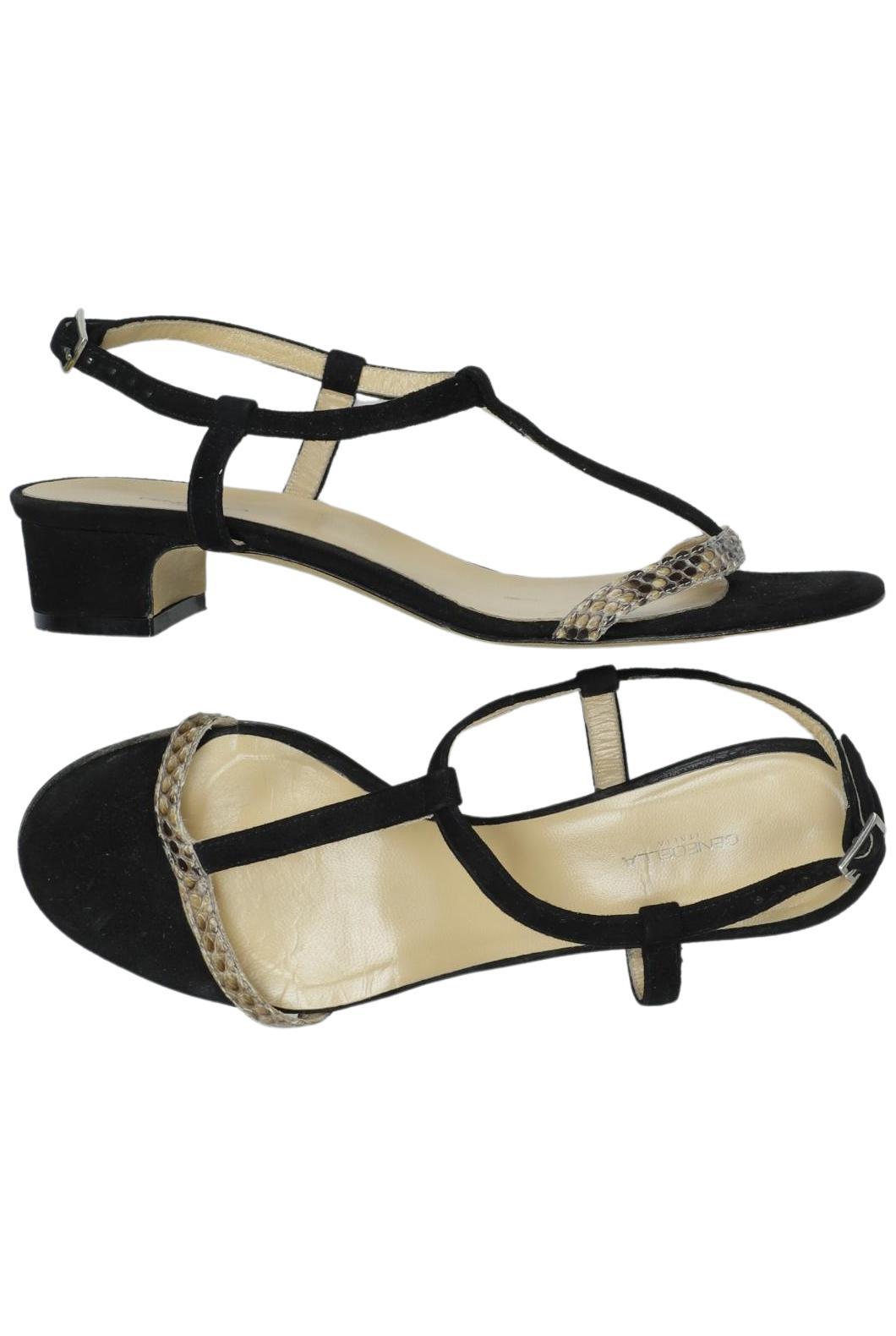 

Cenedella Damen Sandale, schwarz, Gr. 38.5