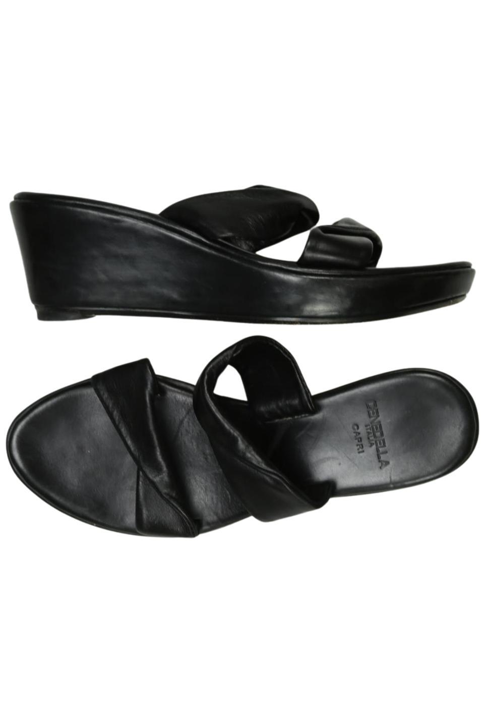 

Cenedella Damen Sandale, schwarz, Gr. 37.5