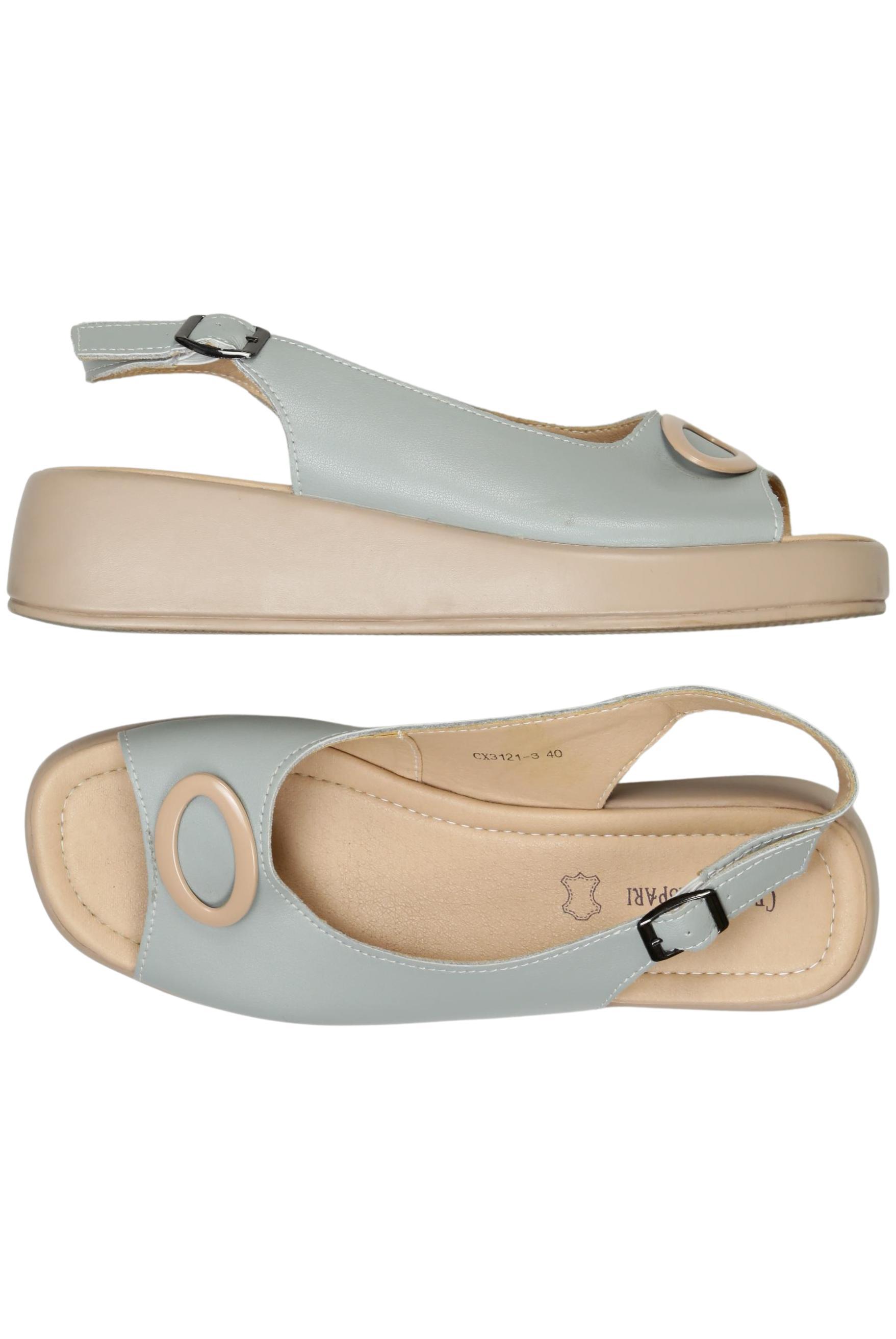 

Cesare Paciotti Damen Sandale, hellblau, Gr. 40