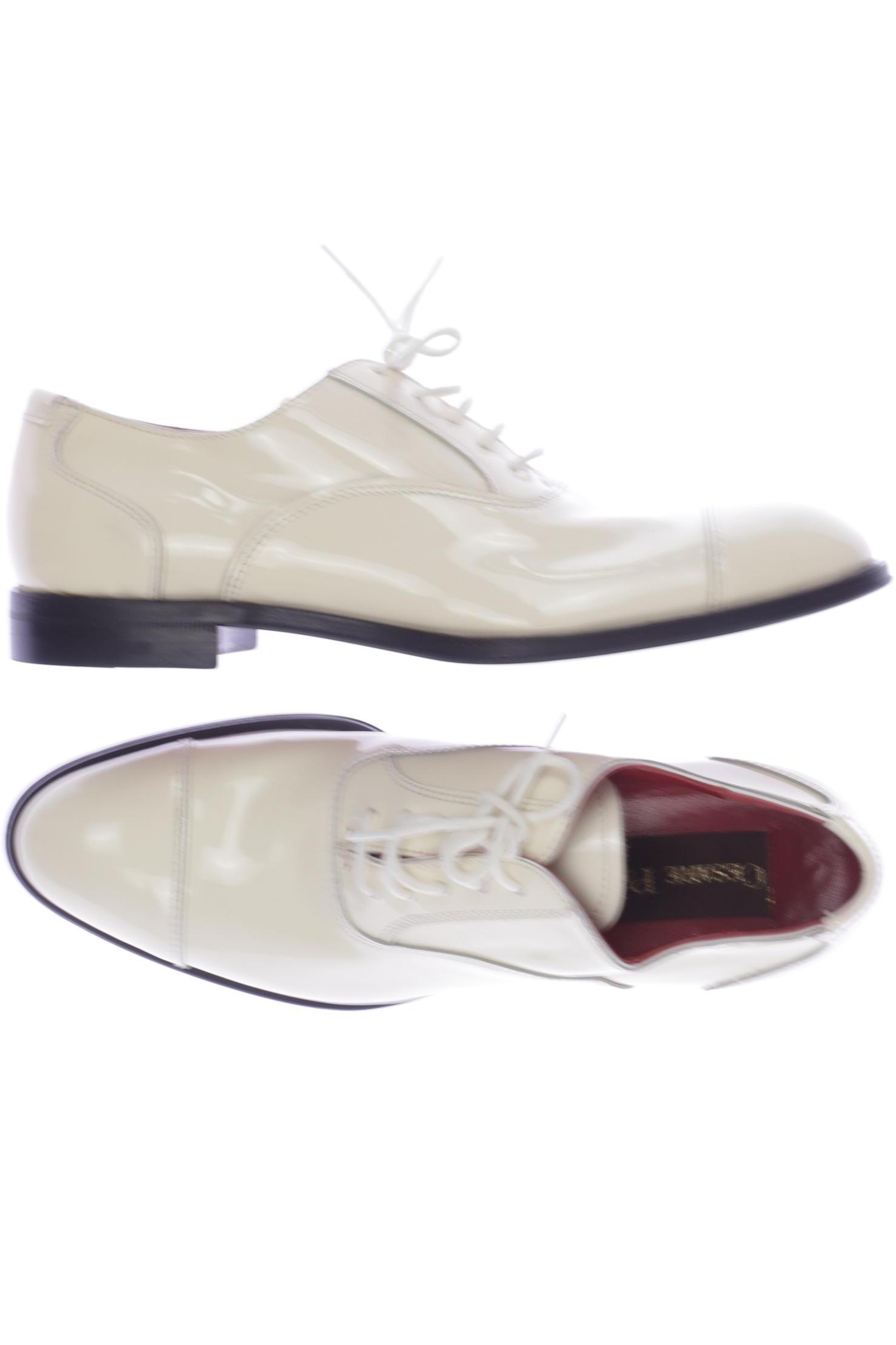 

Cesare Paciotti Damen Halbschuh, cremeweiß, Gr. 35