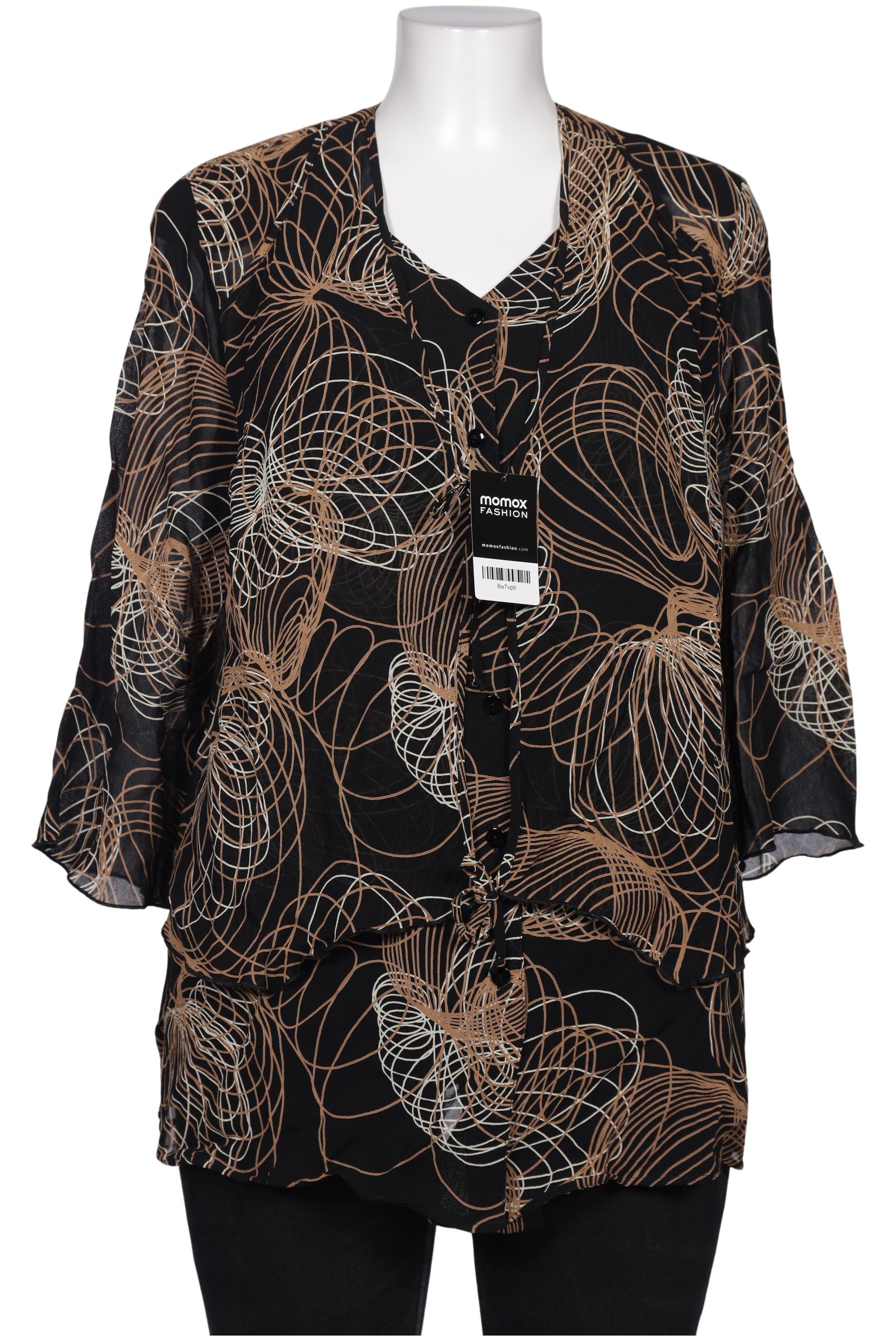 

Chalou Damen Bluse, schwarz, Gr. 46