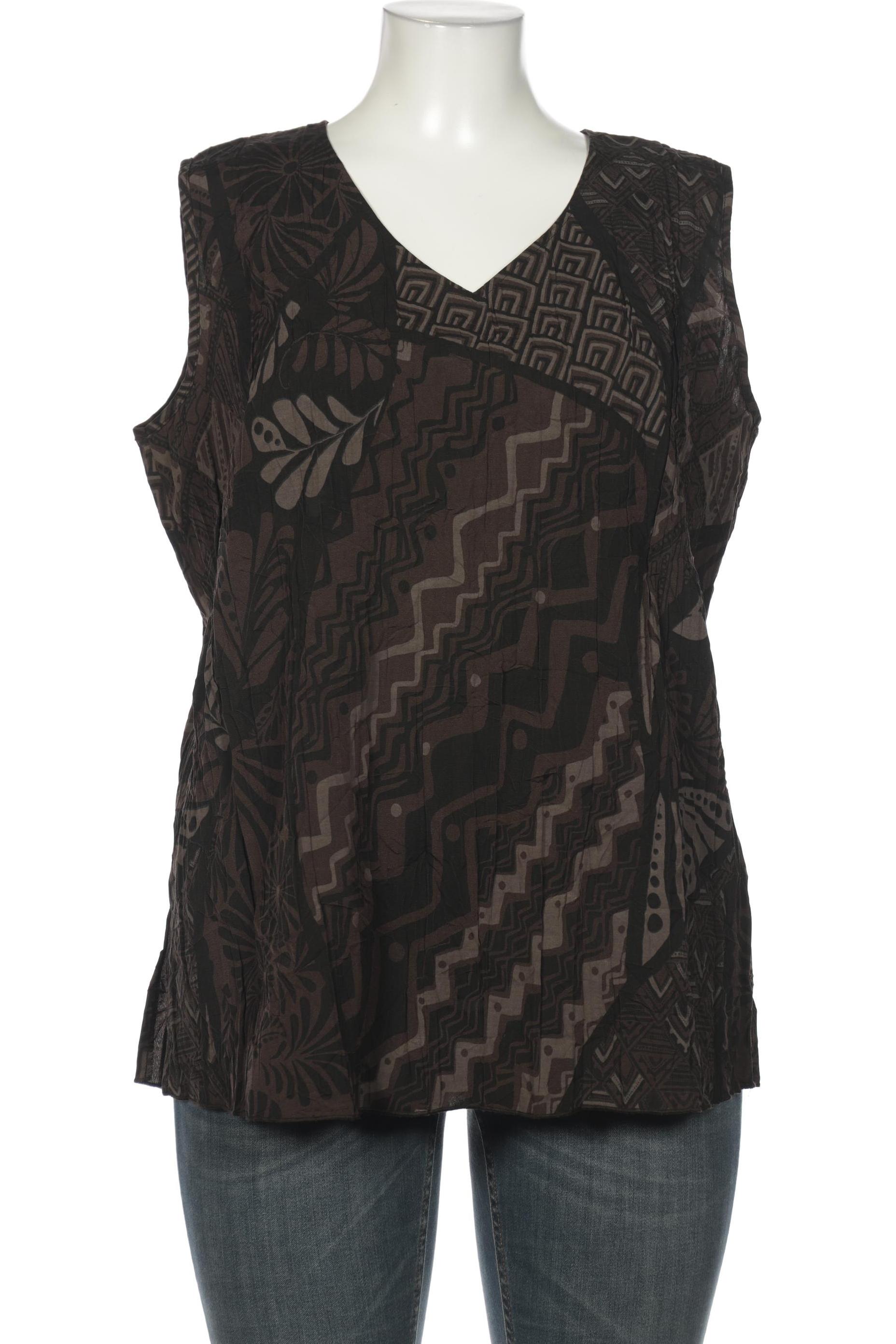 

Chalou Damen Bluse, braun, Gr. 46