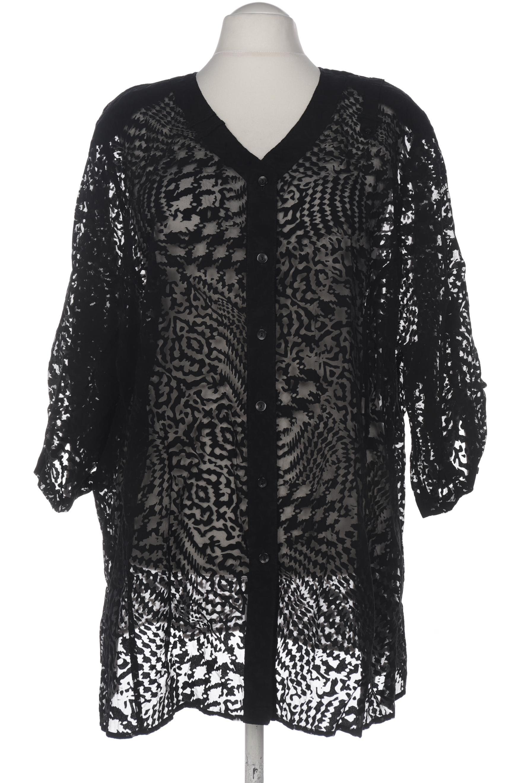 

Chalou Damen Bluse, schwarz, Gr. 52