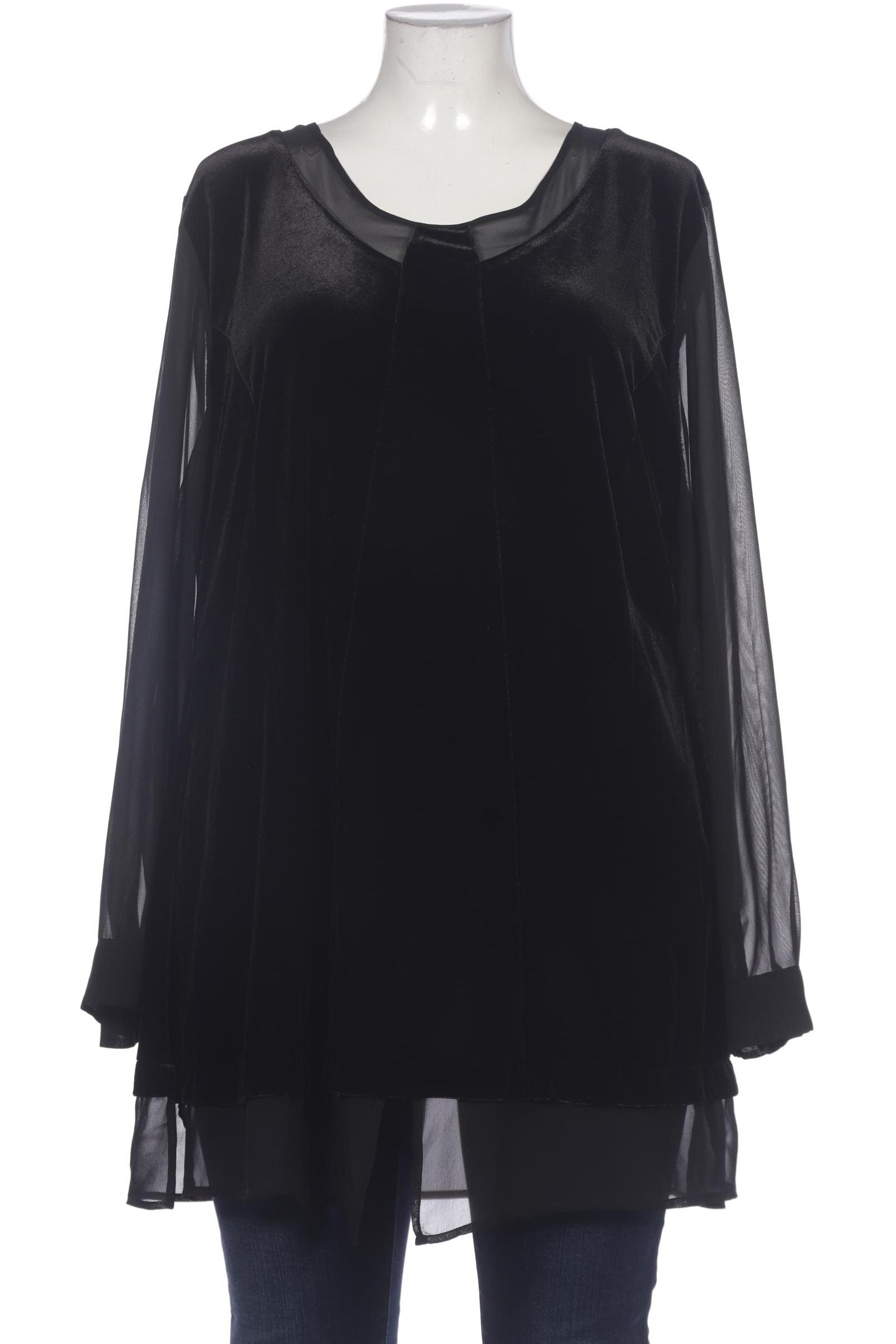 

Chalou Damen Bluse, schwarz, Gr. 52