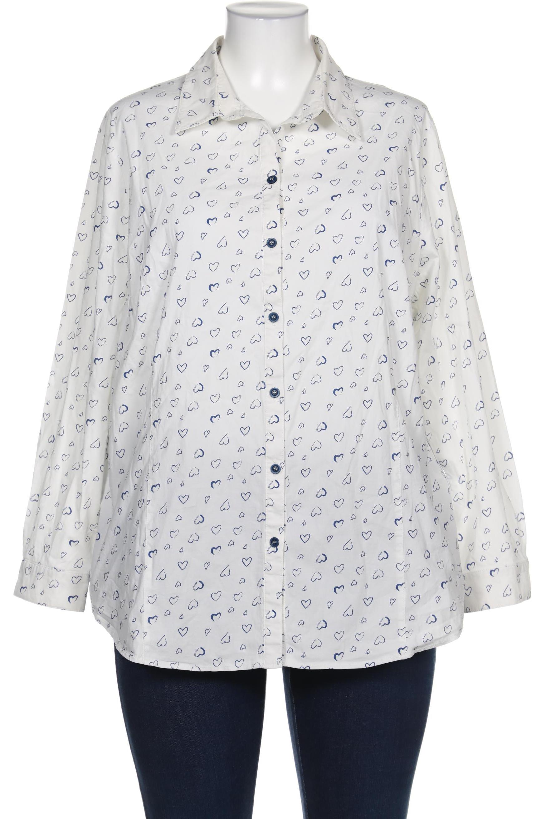 

Chalou Damen Bluse, weiß, Gr. 48