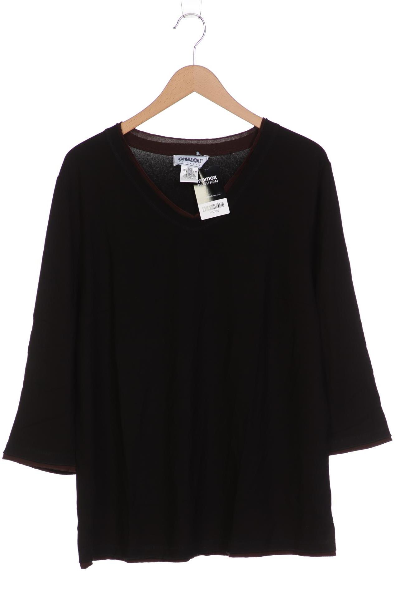 

Chalou Damen Langarmshirt, schwarz, Gr. 46